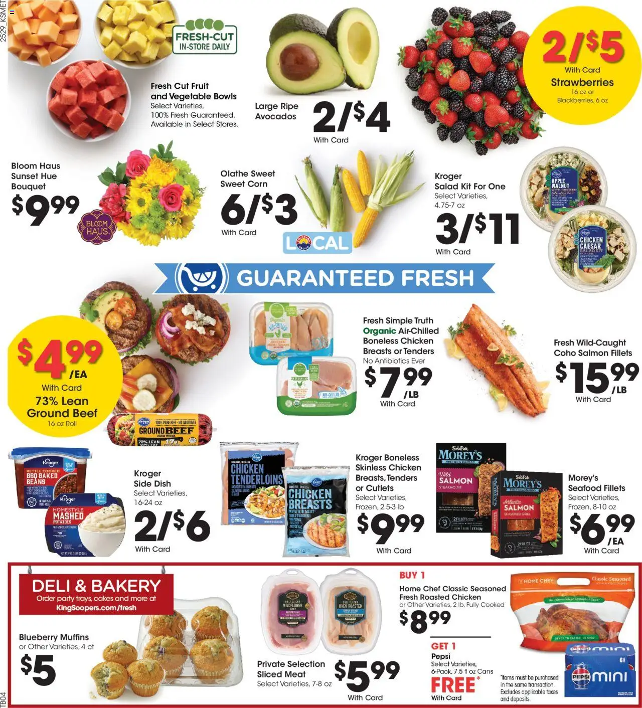 King Soopers Weekly Ad - valid from 20.08.2025 | Page: 12 | Products: Bakery, Corn, Salad, Grill