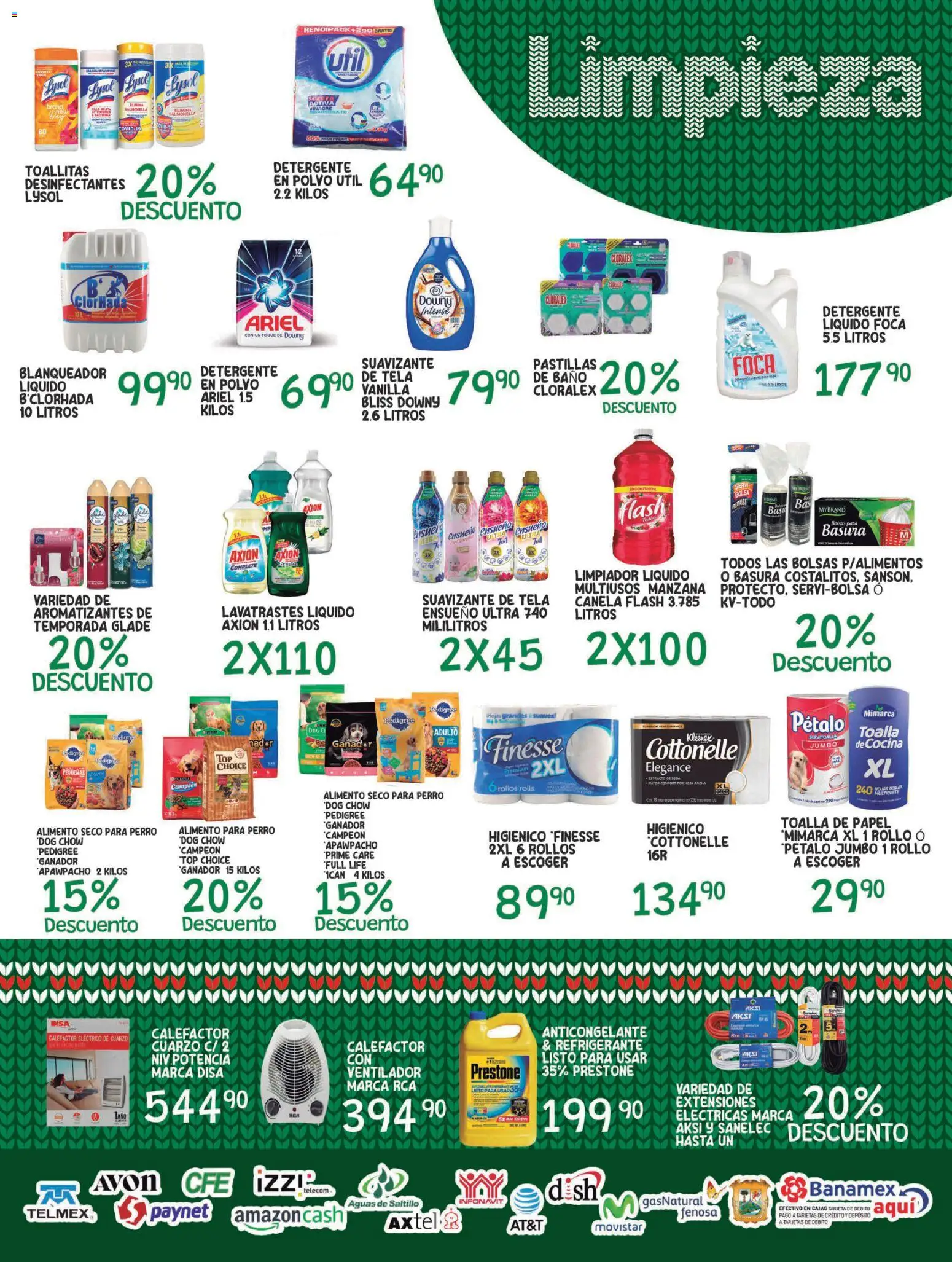 Nuevas ofertas de Alsuper válidas en toda la República Mexicana desde el 09.12.2025. ¡Encuentra las mejores ofertas en Alsuper folleto Saltillo! | Página: 5 | Productos: Extensión, Suavizante, Toalla, Bowl