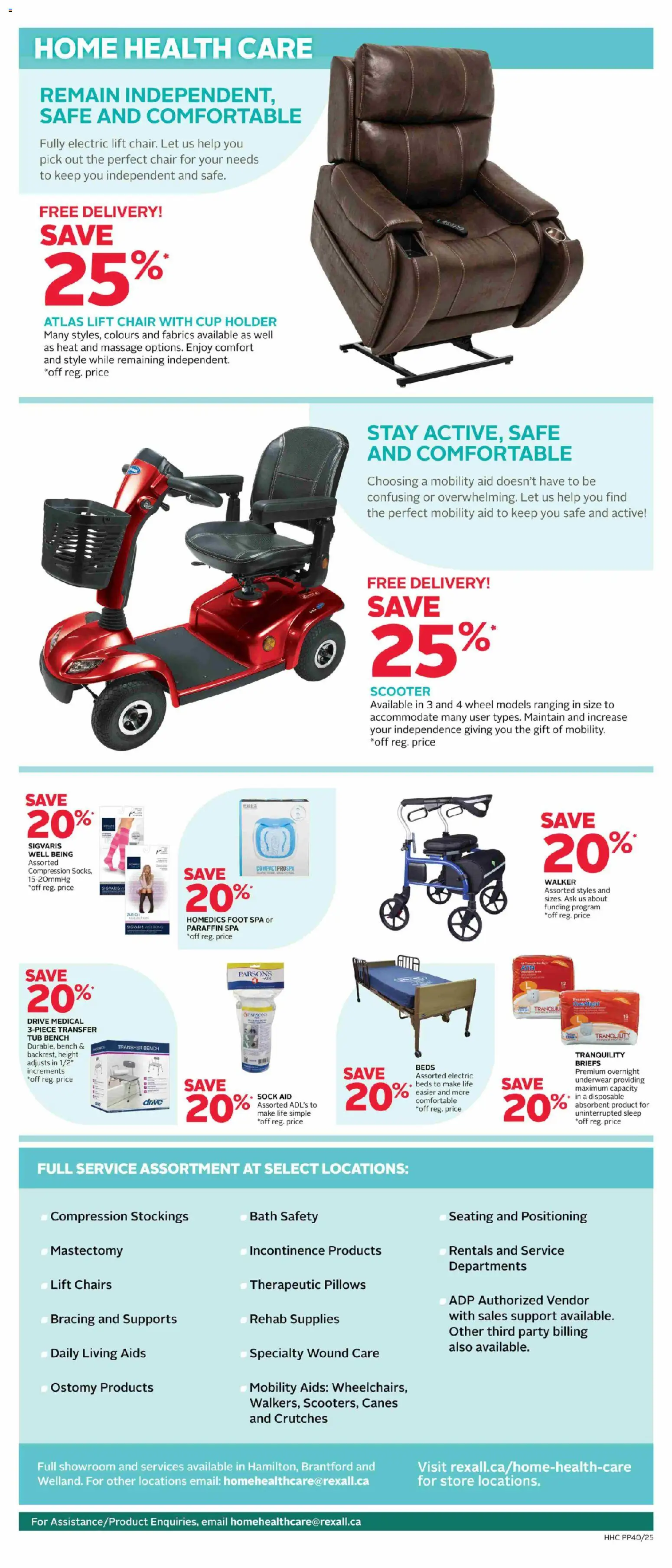 Rexall flyer valid from 26.12.2025 | Page: 11 | Products: Chair, Bath, Underwear, Briefs