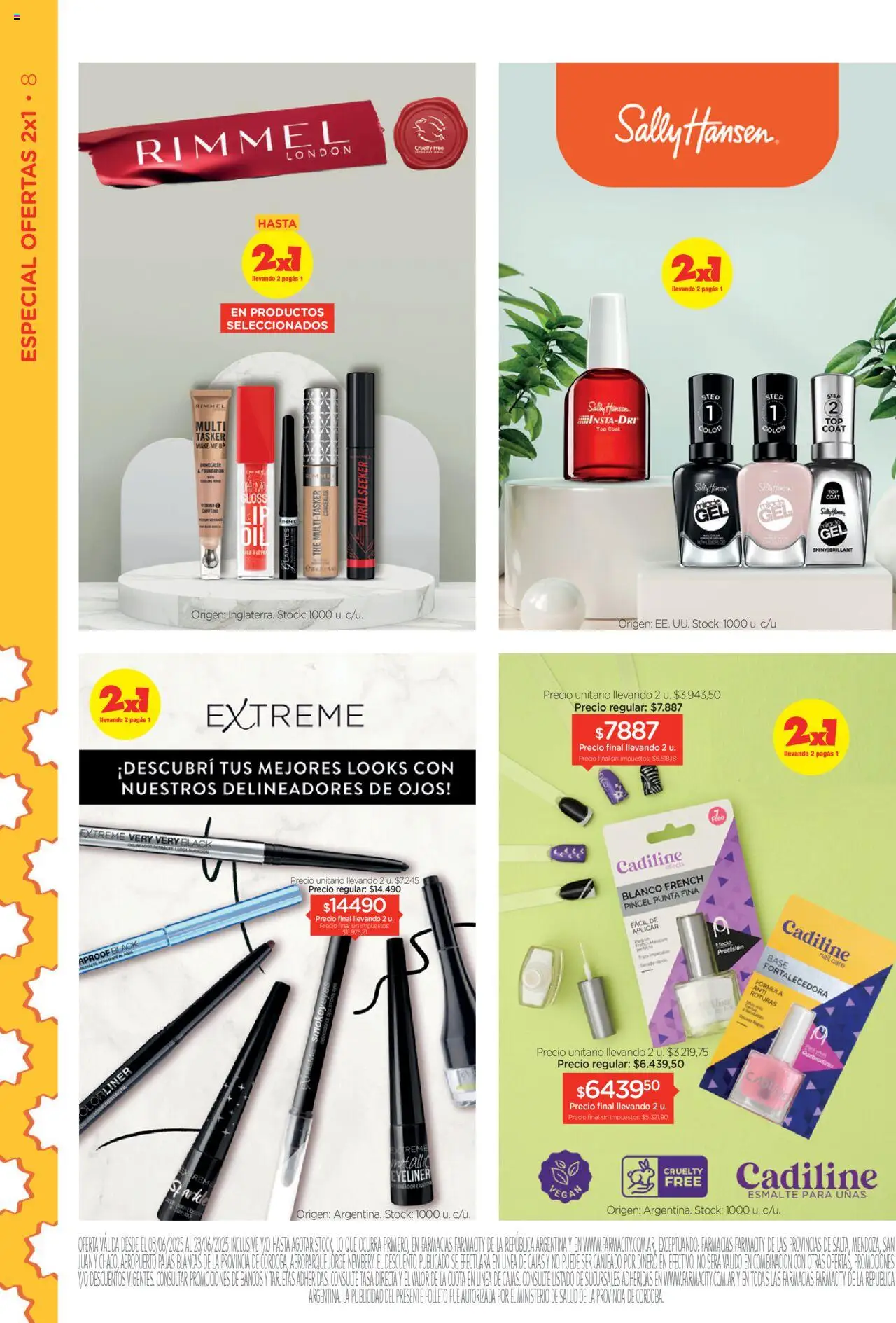 Farmacity catálogo │ válido desde el 03.06.2025 | Página: 8 | Productos: Top, Pincel