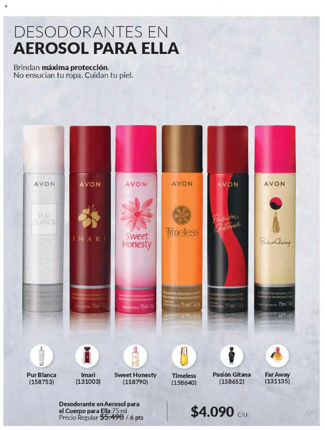 Catálogo Avon Campaña 10 │ válido desde el 03.06.2025 | Página: 75 | Productos: Desodorante
