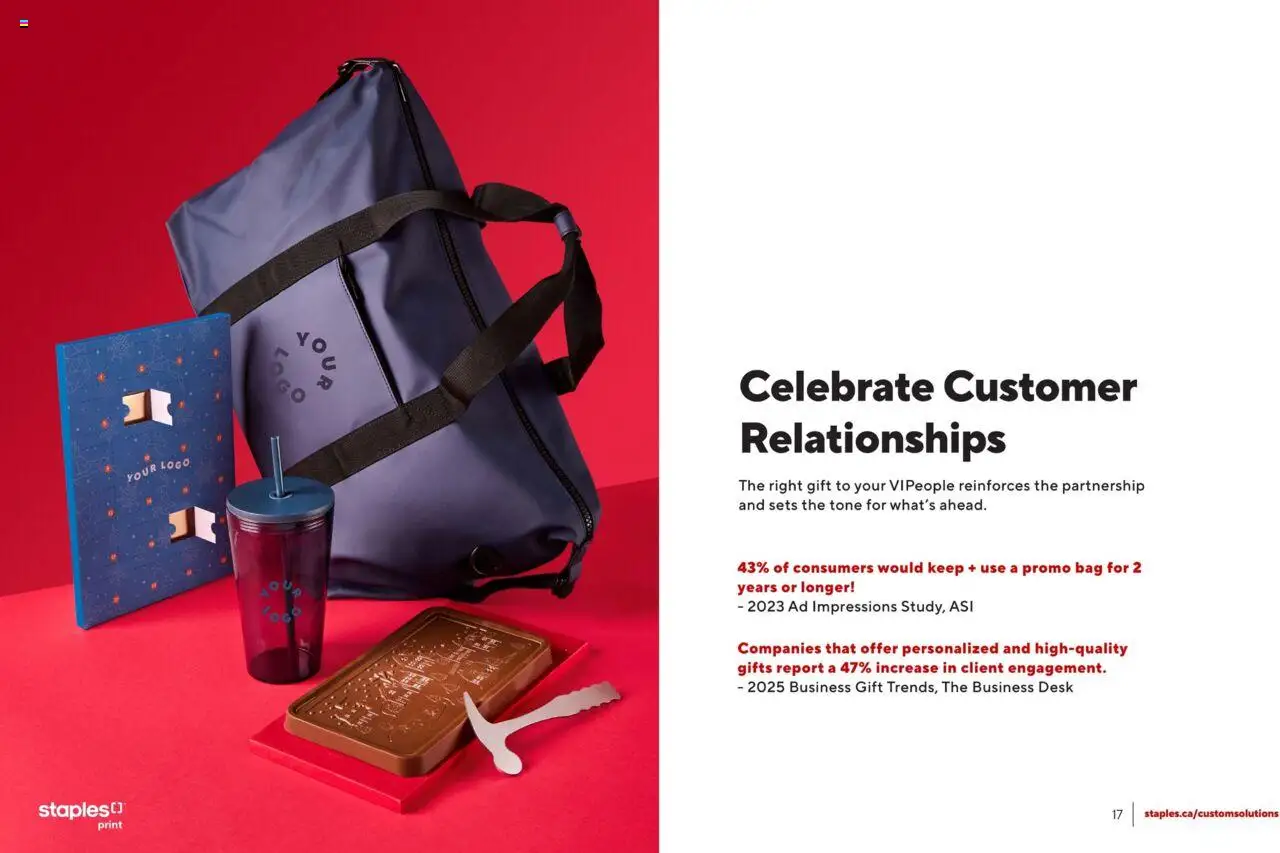 Staples flyer valid from 22.09.2025 | Page: 9 | Products: Bag