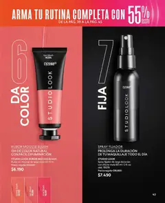 Catálogo CyZone Campaña 5 válido desde el 01.03.2026 | Página: 43 | Productos: Fijador, Mousse, Maquillaje, Mate