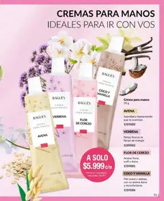 Vista previa Bagués - Catálogo válido desde el 12.01.2026 | Página: 95 | Productos: Avena, Té, Crema
