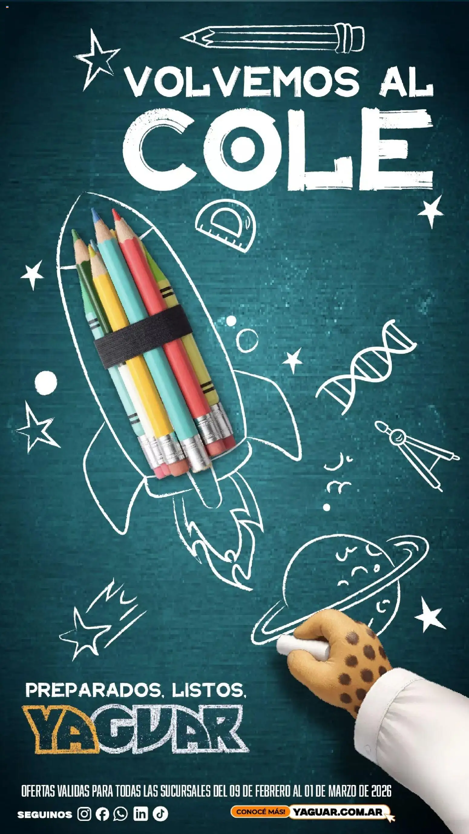 Yaguar - Volvemos al Cole  │ válido desde el 09.02.2026 | Página: 1