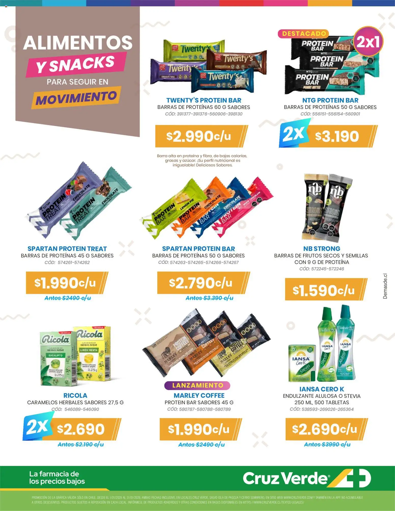 Cruz Verde - Bebestibles y Snacks │ válido desde el 01.02.2026 | Página: 4