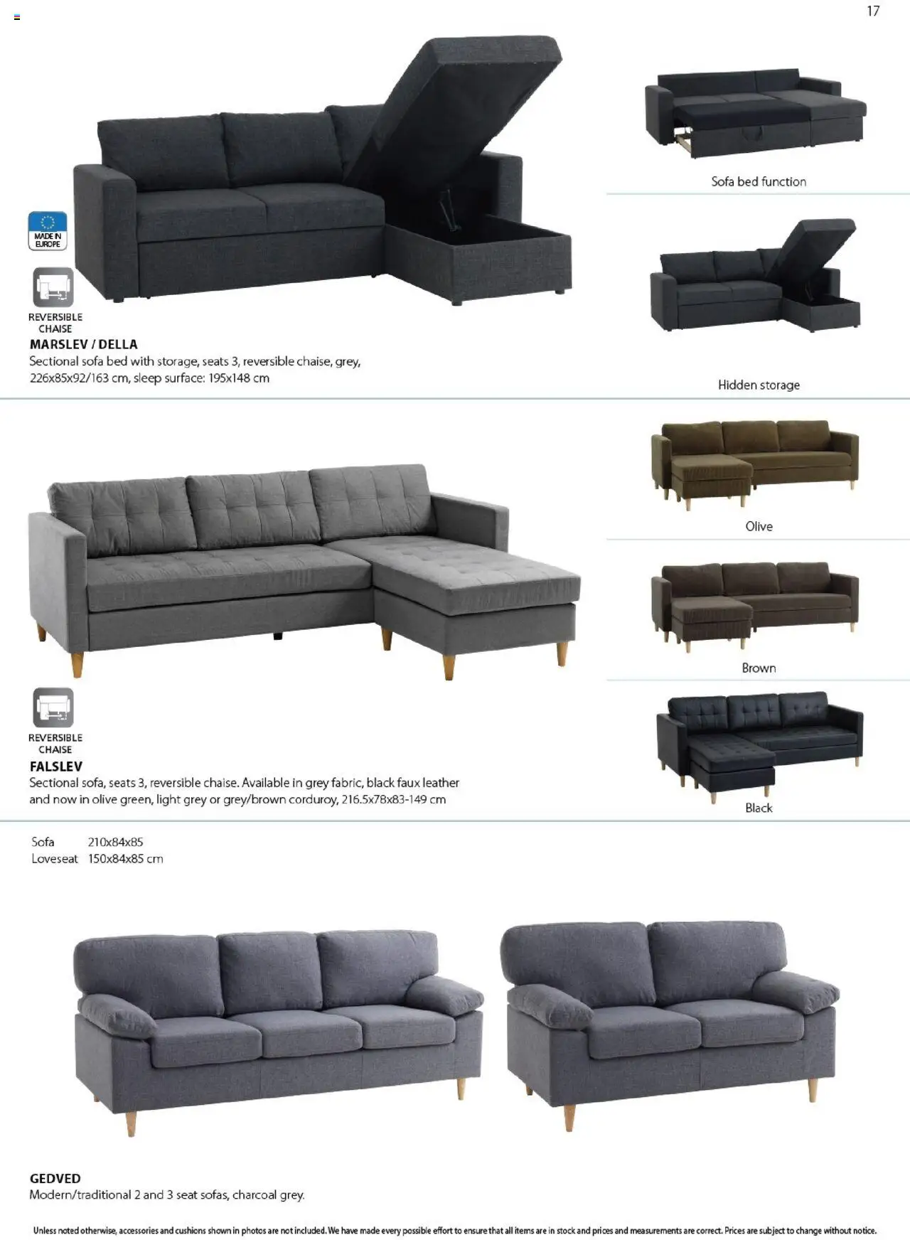 JYSK flyer valid from 14.08.2025 | Page: 17 | Products: Bed, Sofa