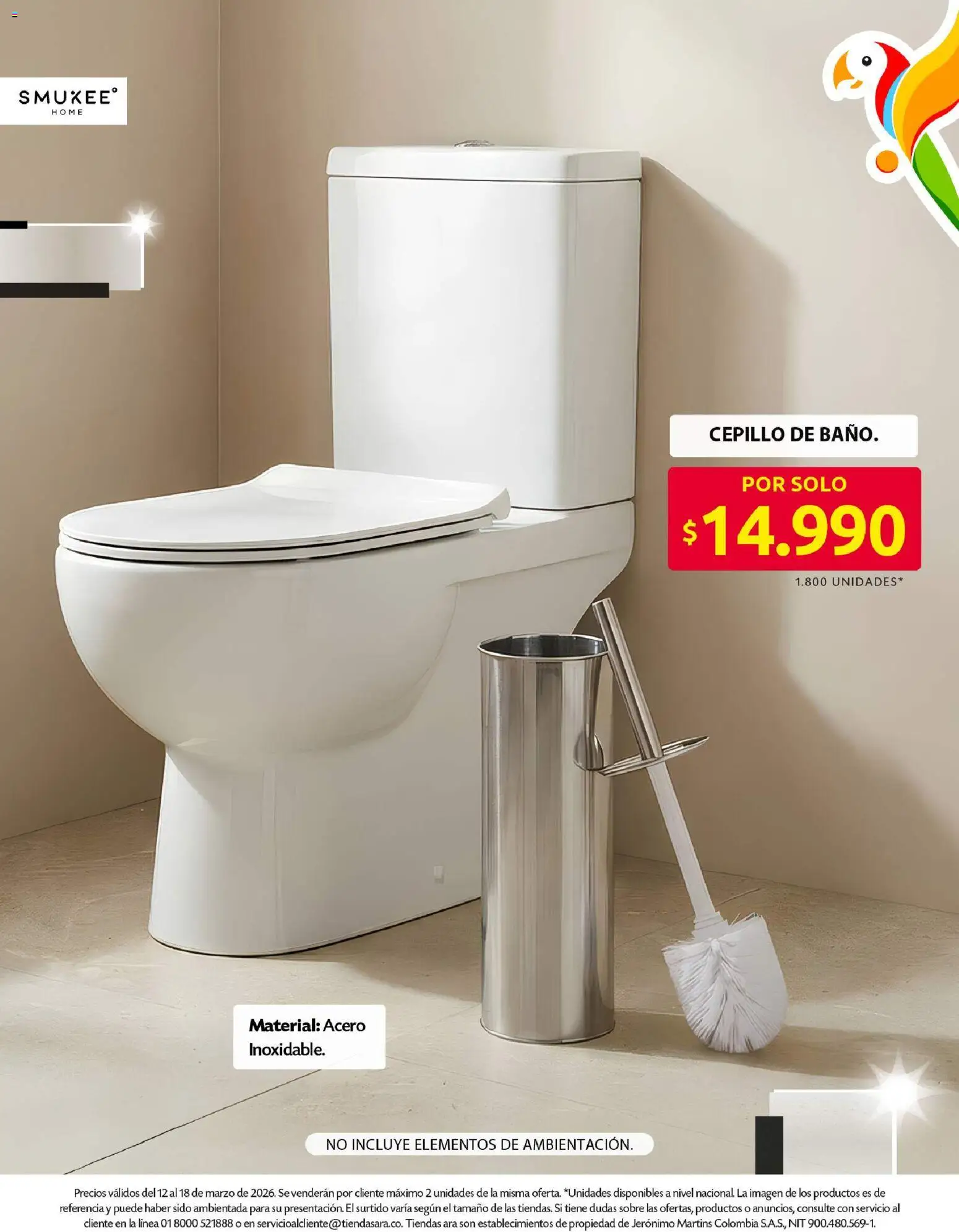 Ara revista - valida desde el 12.03.2026 | Página: 26 | Productos: Sobre, Cepillo