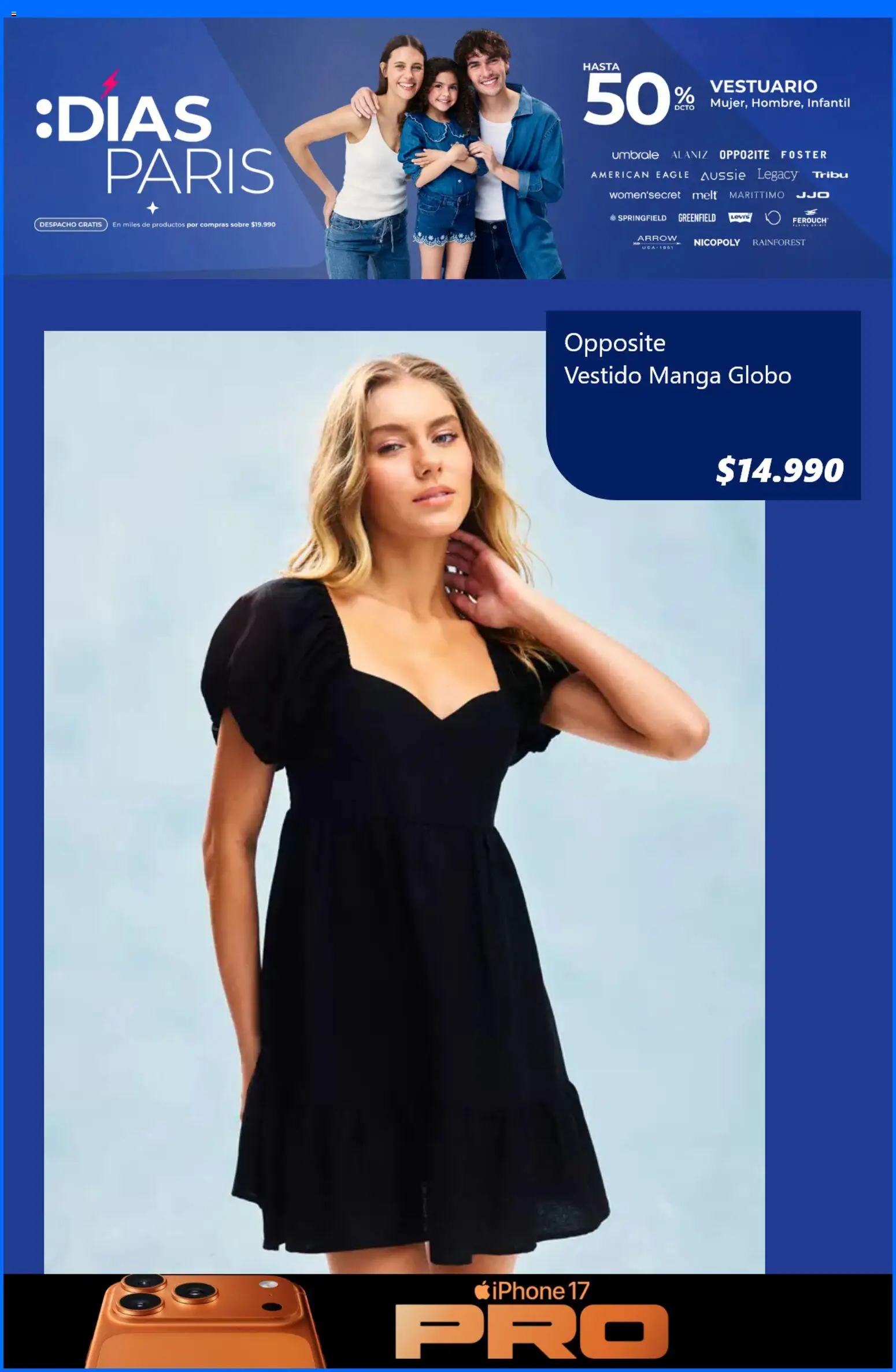 Paris ofertas  │ válido desde el 24.10.2025 | Página: 2 | Productos: Manga, Vestido, Sobre