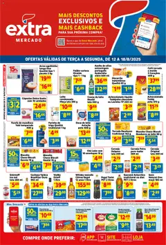 Extra - Ofertas de Mercado - Pré-Visualização do folheto da loja Extra, válido de 12.08.2025