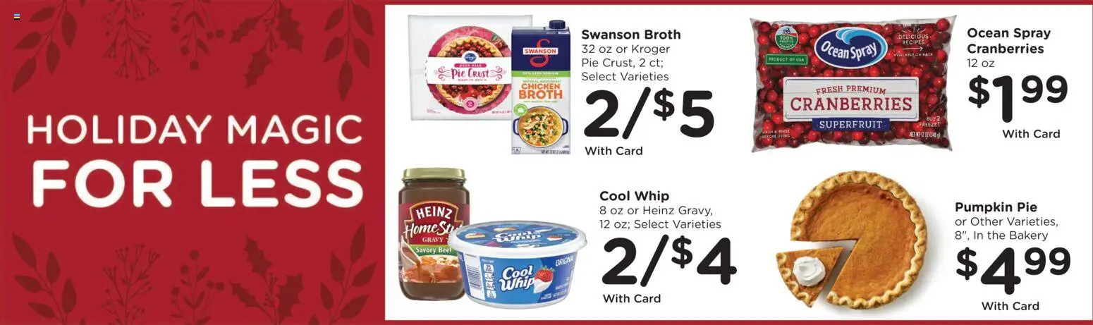 Fry's Food Weekly Ad - valid from 05.11.2025 | Page: 6 | Products: Bakery, Beef, Pumpkin Pie, Pumpkin