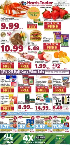 Preview of Harris Teeter weekly ads valid from 15.04.2026