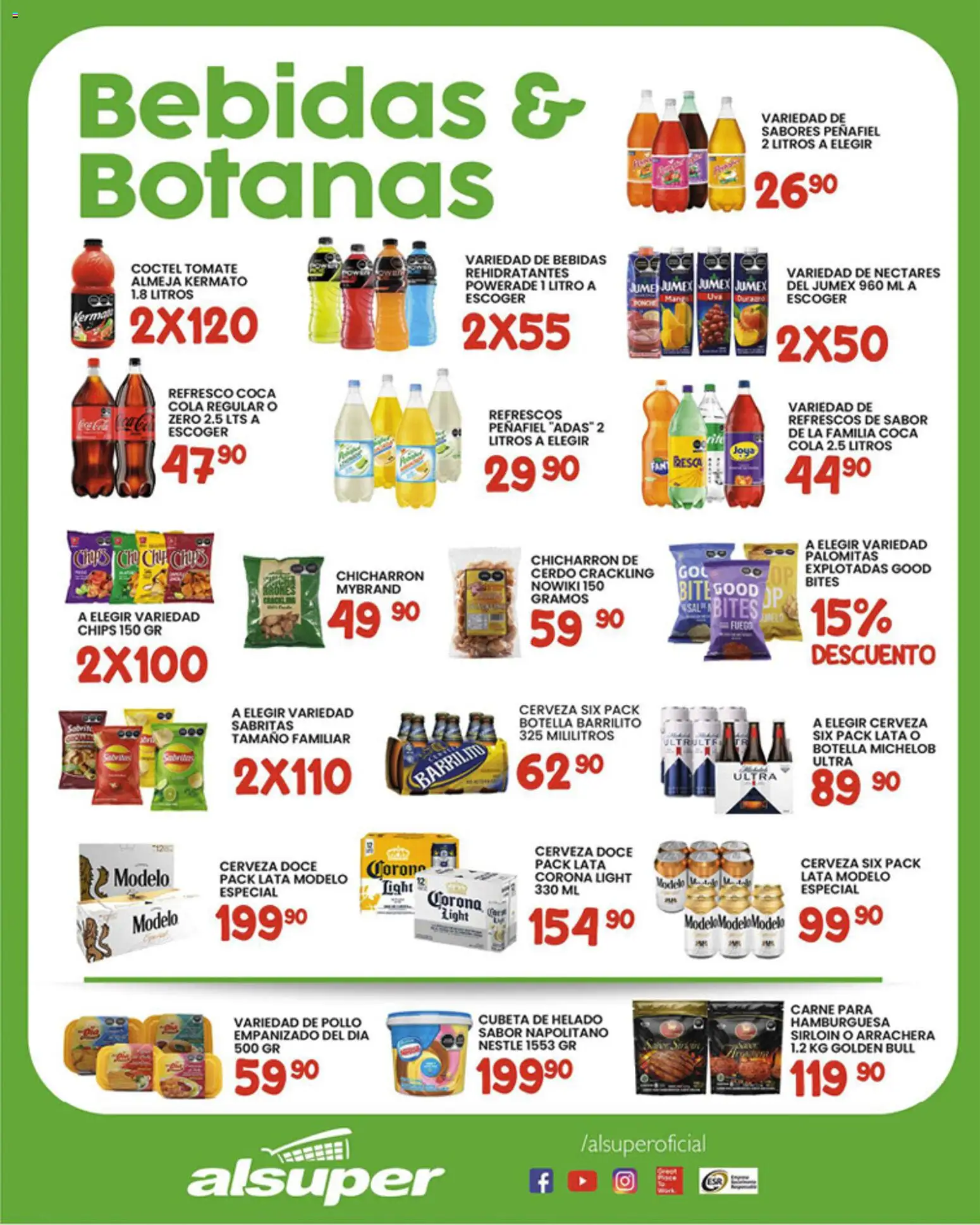 Nuevas ofertas de Alsuper válidas en toda la República Mexicana desde el 06.02.2026. ¡Encuentra las mejores ofertas en Alsuper folleto Durango! | Página: 3