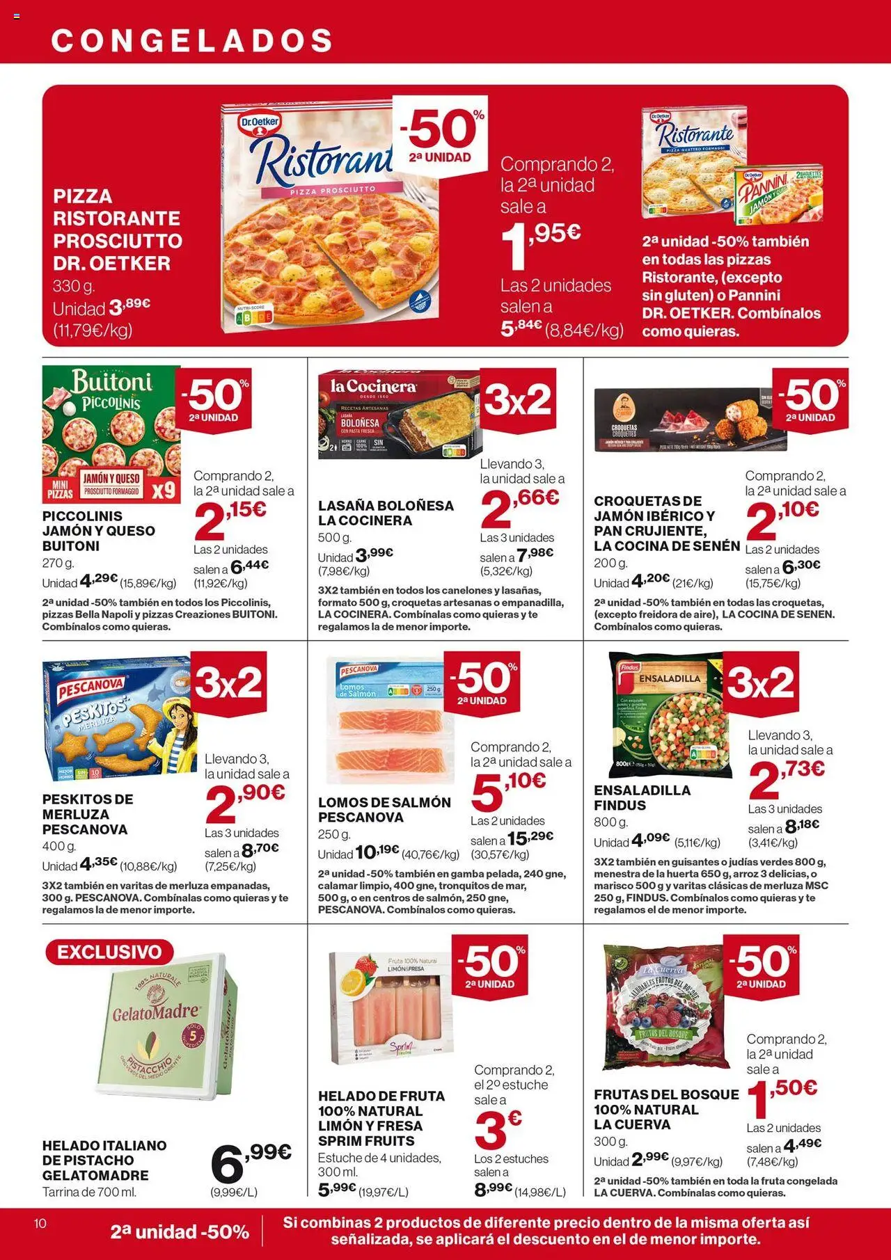 Nuevas ofertas de El Corte Inglés válidas en toda la República Mexicana desde el 31.07.2025. ¡Encuentra las mejores ofertas en El Corte Inglés - Catálogo Nuestros Mejores Precios! | Página: 10 | Productos: Pan, Pasta, Cocina, Freidora
