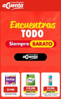 Super Bodega aCuenta ofertas  válido desde el 26.09.2025