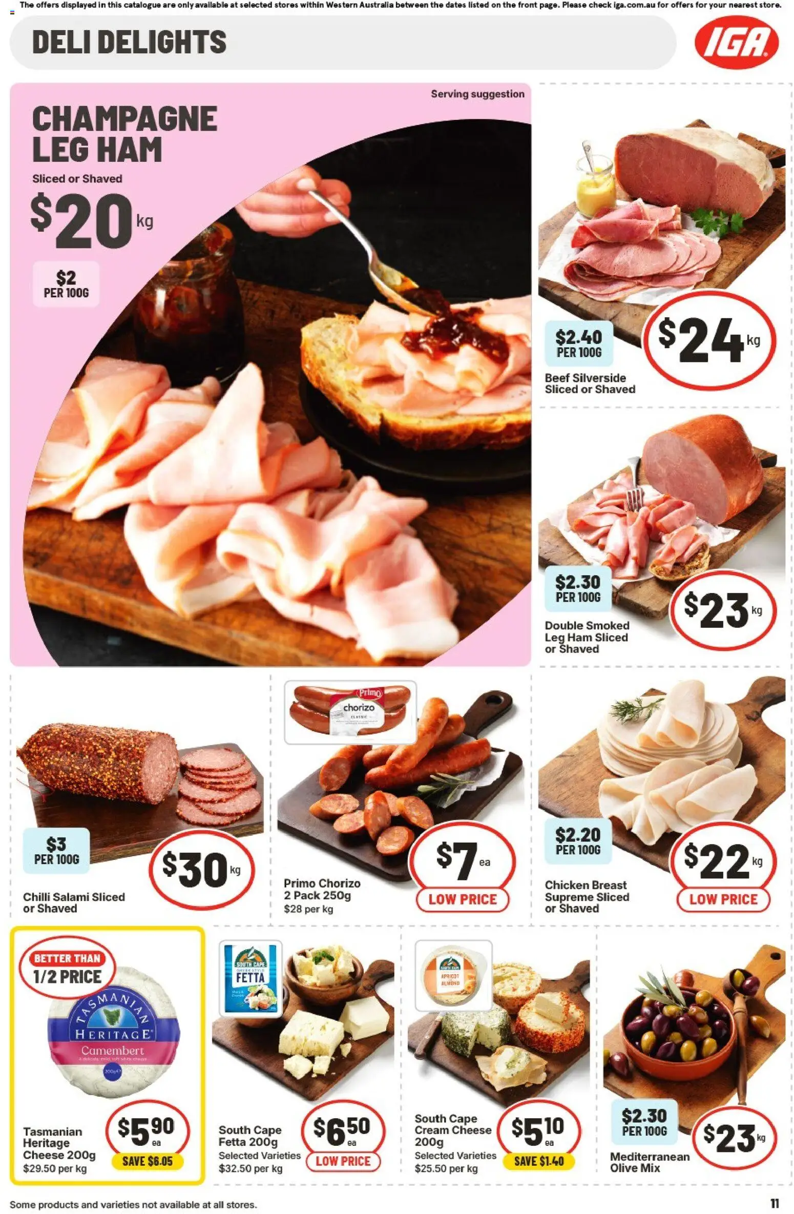 IGA catalogue - valid from 24.12.2025 | Page: 14 | Products: Cheese, Chicken, Cream, Chilli