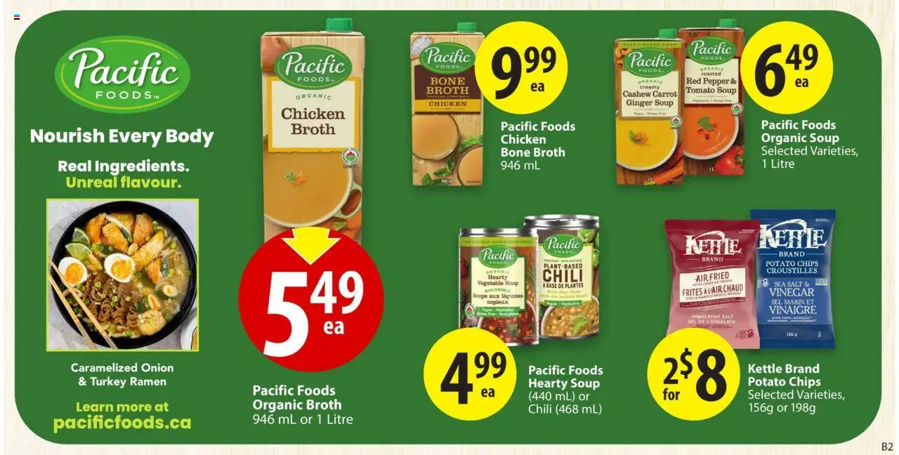 Save on foods flyer valid from 09.10.2025 | Page: 26 | Products: Chips, Carrot, Turkey, Chicken