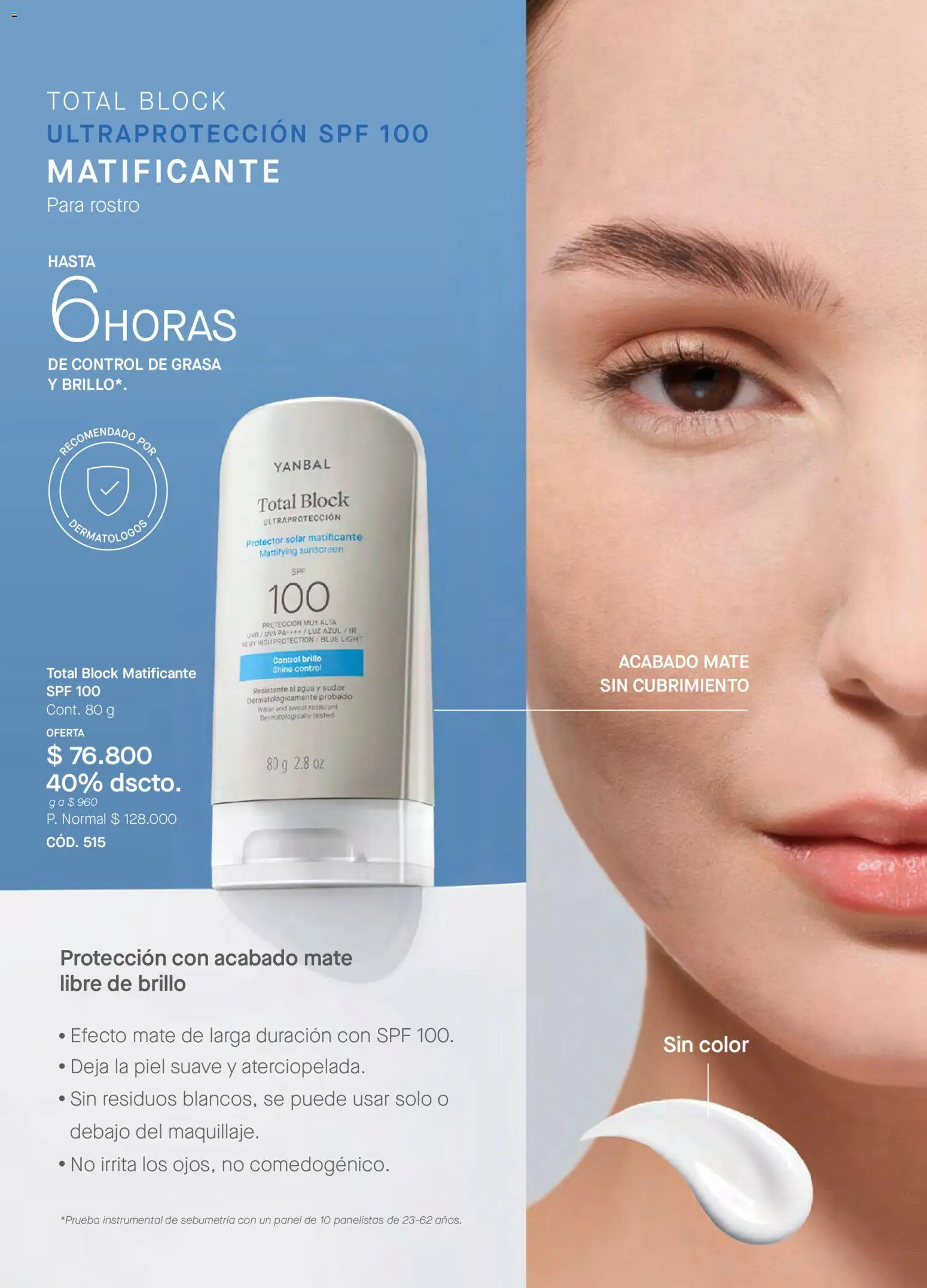 Yanbal revista - valida desde el 28.02.2026 | Página: 96 | Productos: Agua, Brillo, Uva, Protector solar