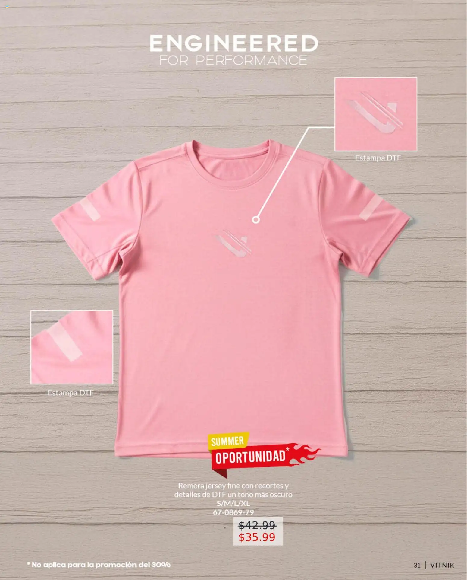 Vitnik - Folleto │ válido desde el 01.01.2026 | Página: 31 | Productos: Remera