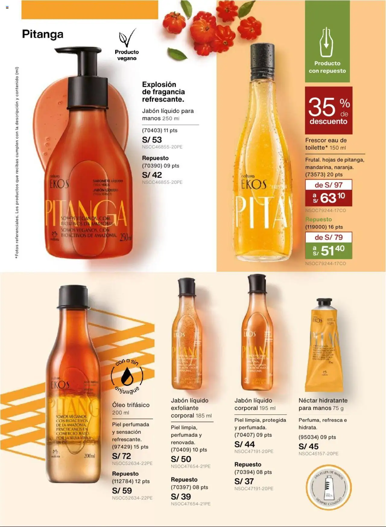Catálogo Natura válido desde 03.09.2025 | Página: 111 | Productos: Exfoliante, Jabón, Fragancia