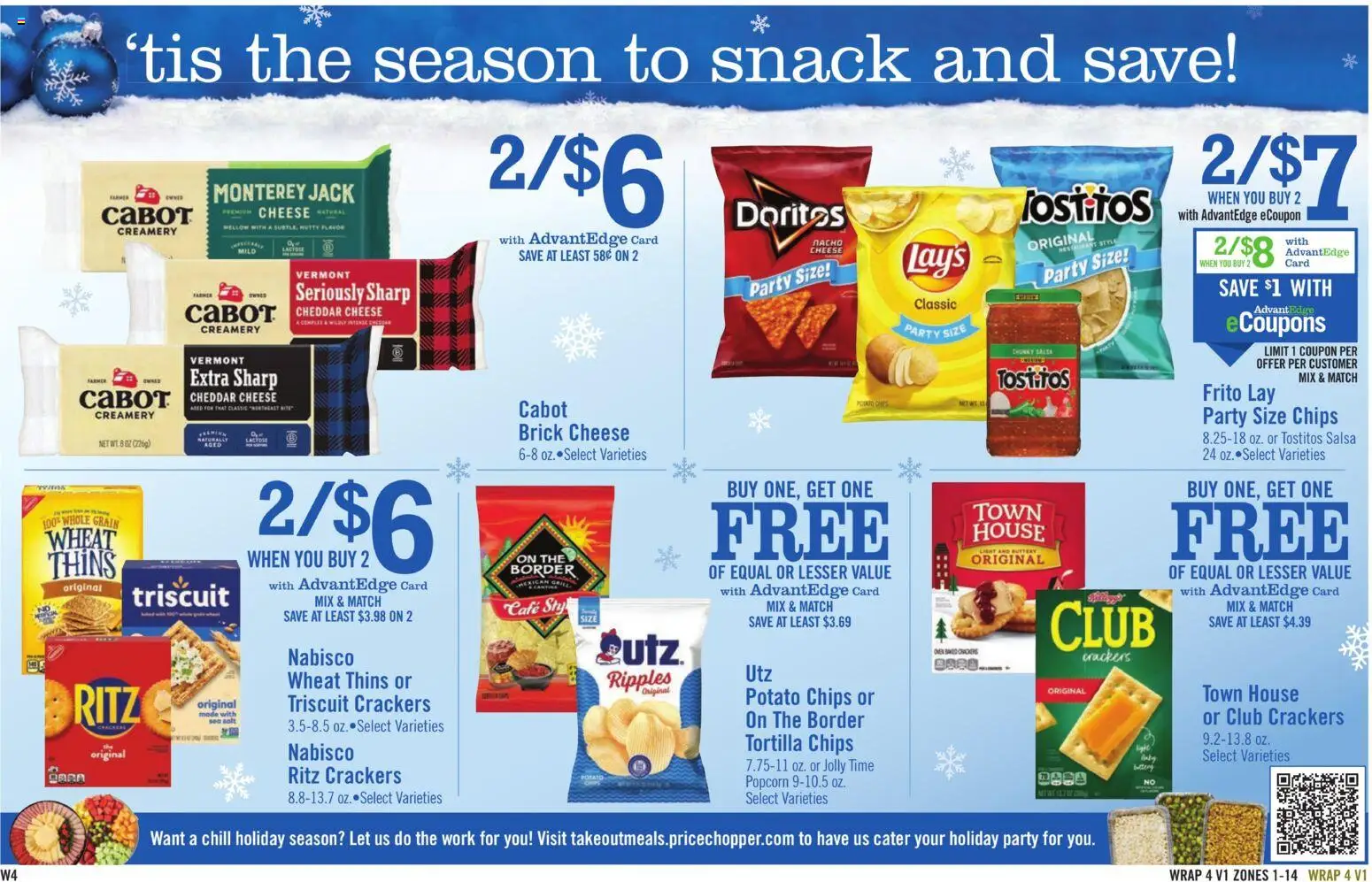 Price Chopper Weekly Ad - valid from 21.12.2025 | Page: 16 | Products: Cheese, Chips, Salt