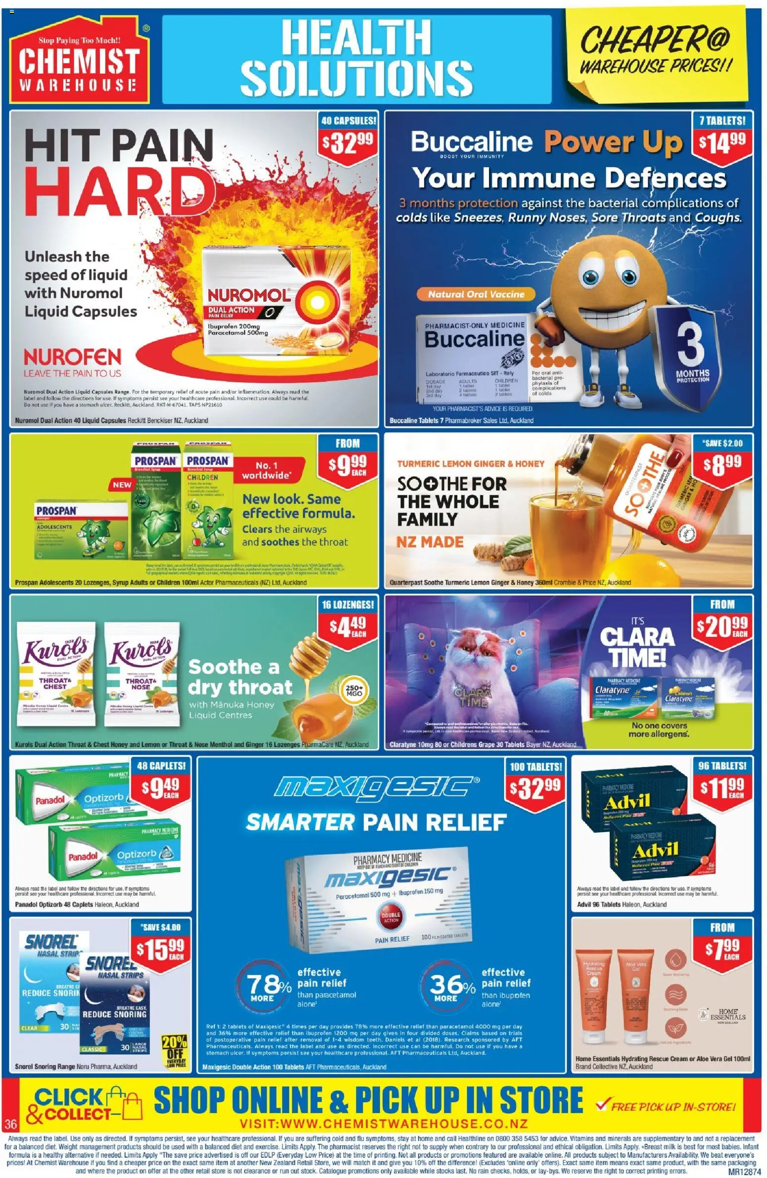 Chemist Warehouse catalogue from 26.02.2026 | Page: 36