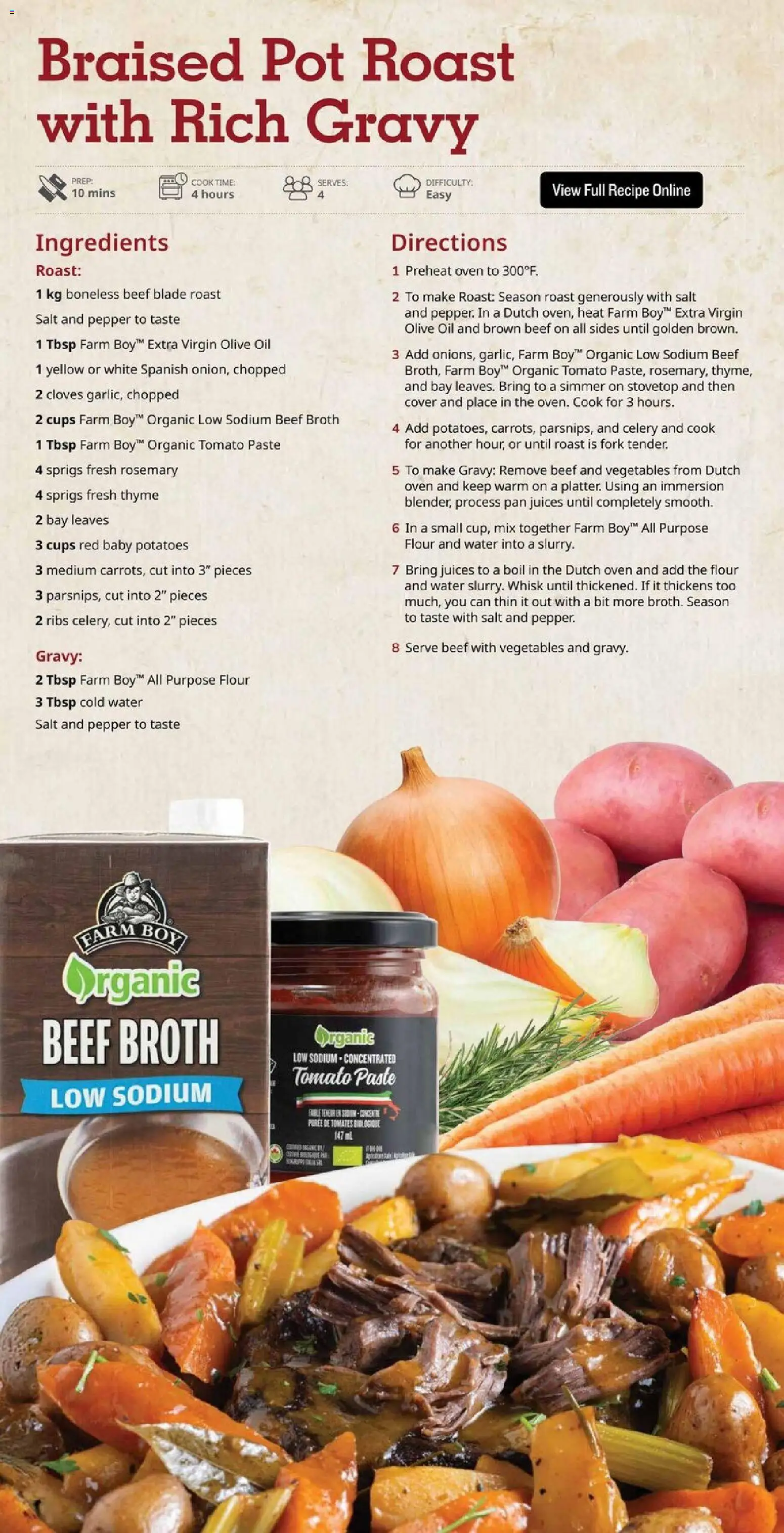 Farm Boy flyer valid from 12.03.2026 | Page: 5 | Products: Beef, Potatoes, Oven, Oil