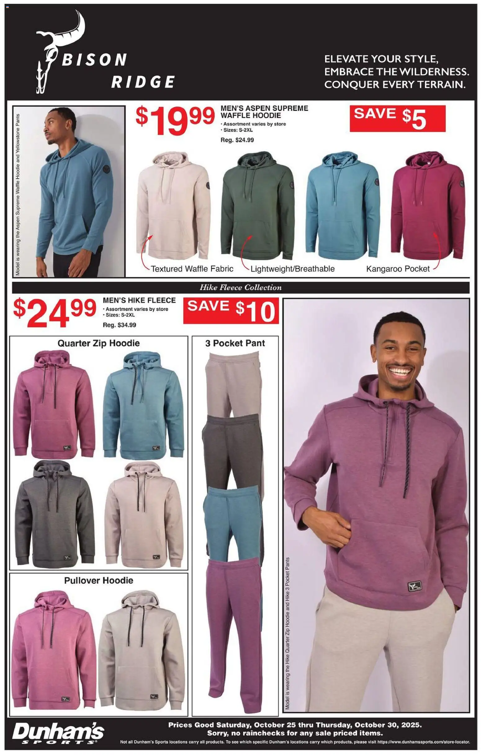 Dunham's Sports Weekly Ad - valid from 25.10.2025 | Page: 11 | Products: Ridge, Hoodie, Pants