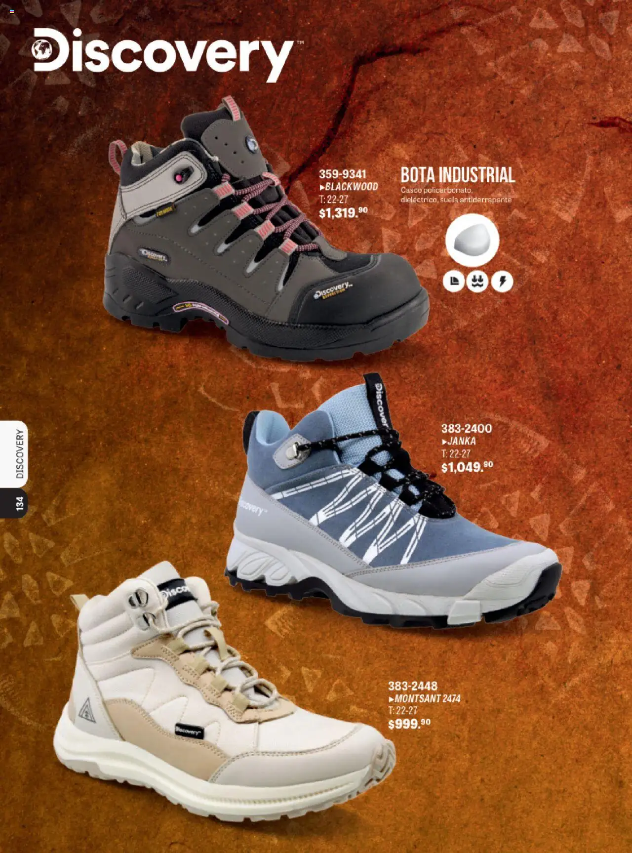 Nuevas ofertas de Andrea válidas en toda la República Mexicana desde el 13.08.2025. ¡Encuentra las mejores ofertas en Andrea - Catálogo Andrea Sport! | Página: 131
