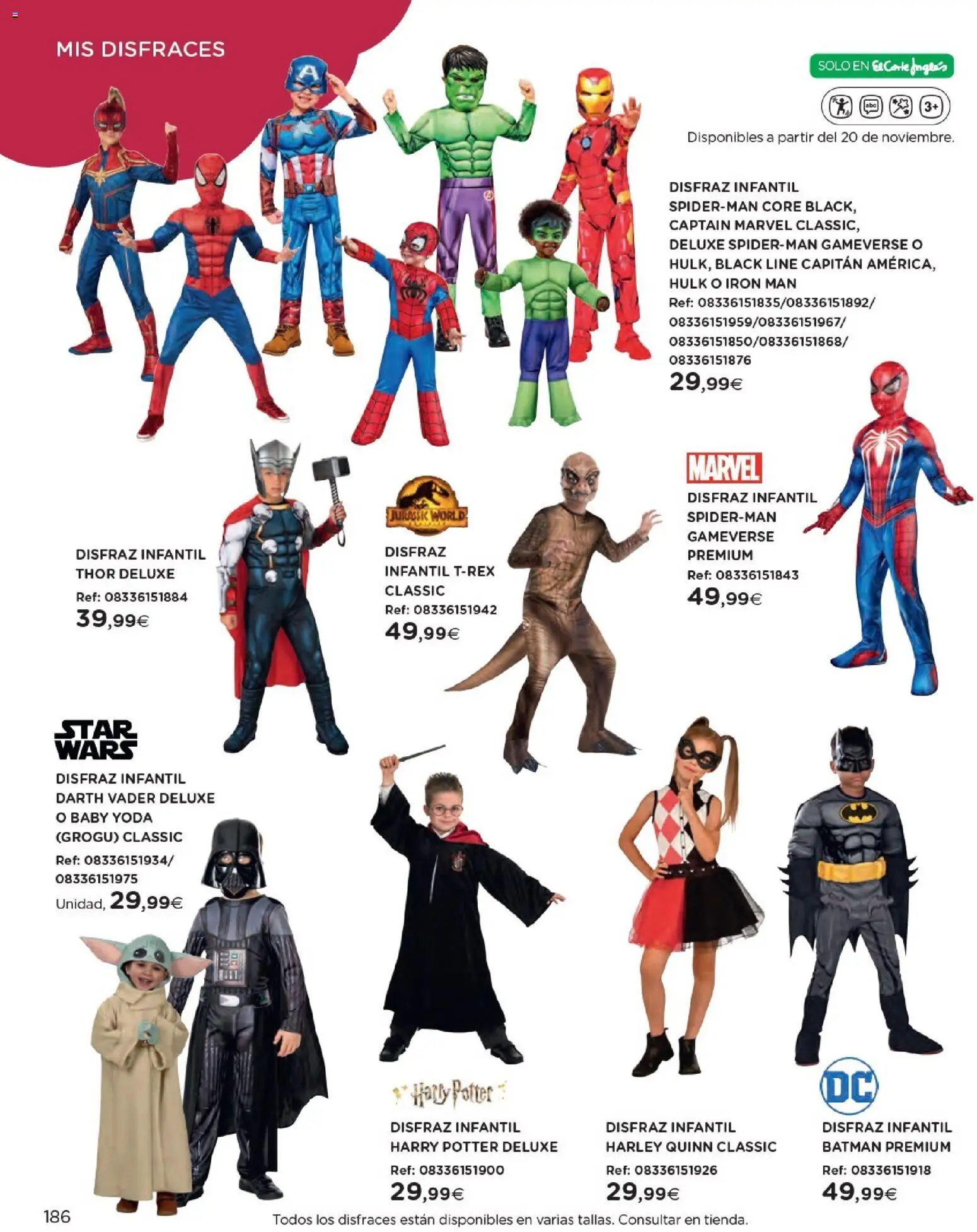 Nuevas ofertas de El Corte Inglés válidas en toda la República Mexicana desde el 27.10.2025. ¡Encuentra las mejores ofertas en El Corte Inglés catálogo Juguetes! | Página: 186