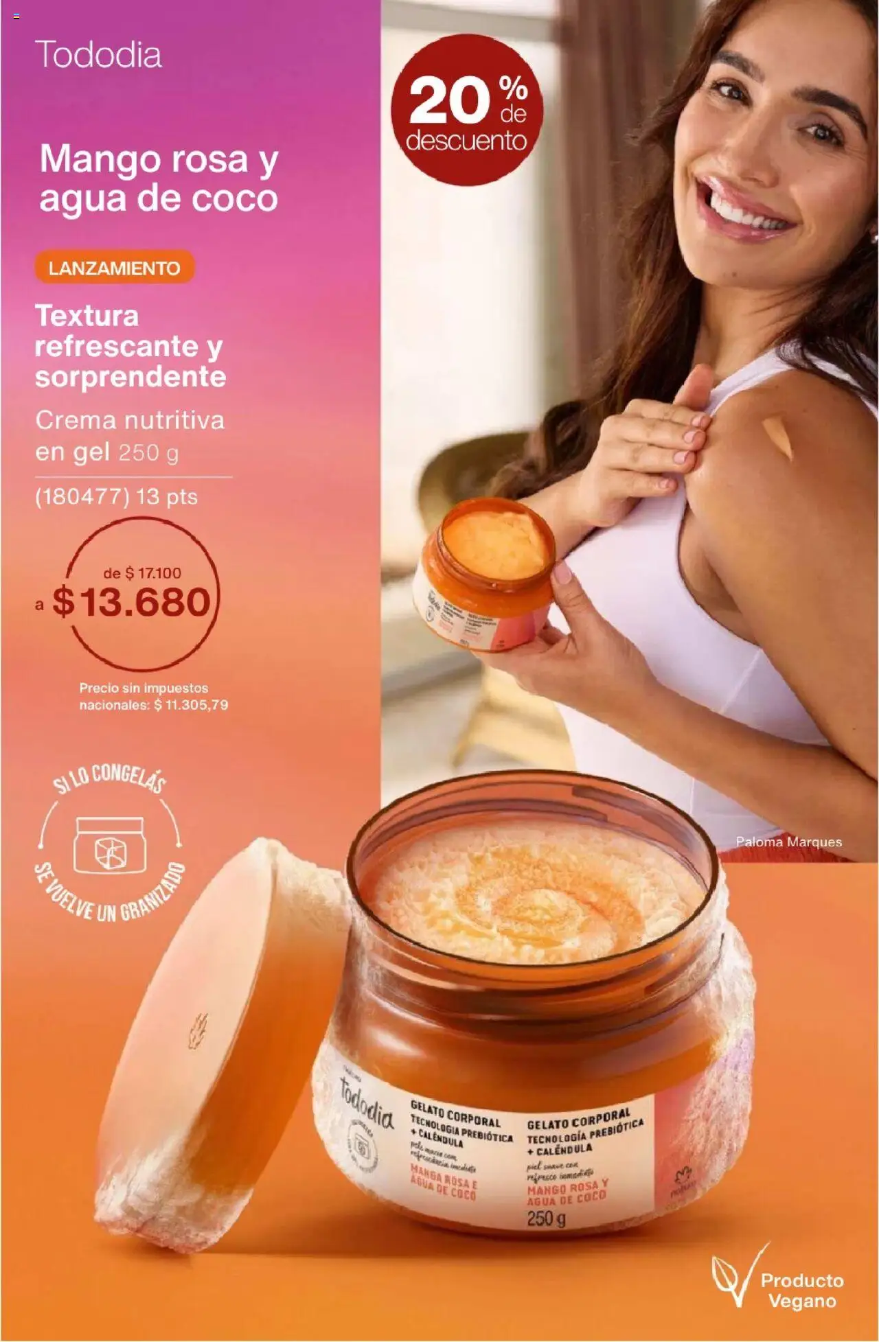 Natura - Catálogo Ciclo 15 │ válido desde el 01.10.2025 | Página: 190 | Productos: Manga, Agua, Mango, Crema