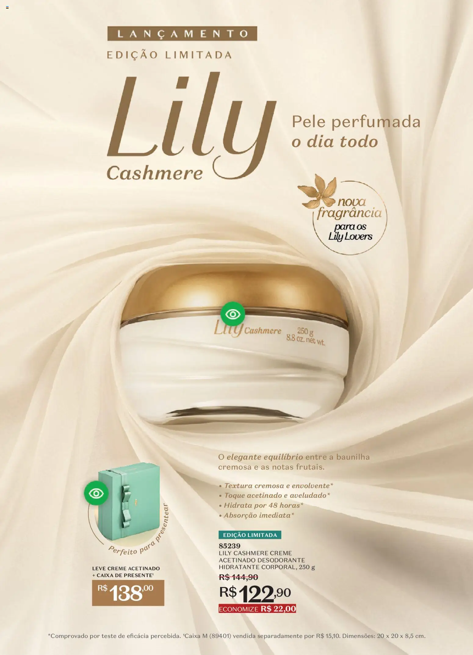 O Boticário Folheto - válido de 02.03.2026 | Página: 46 | Produtos: Fragrância, Desodorante, Caixa, Creme