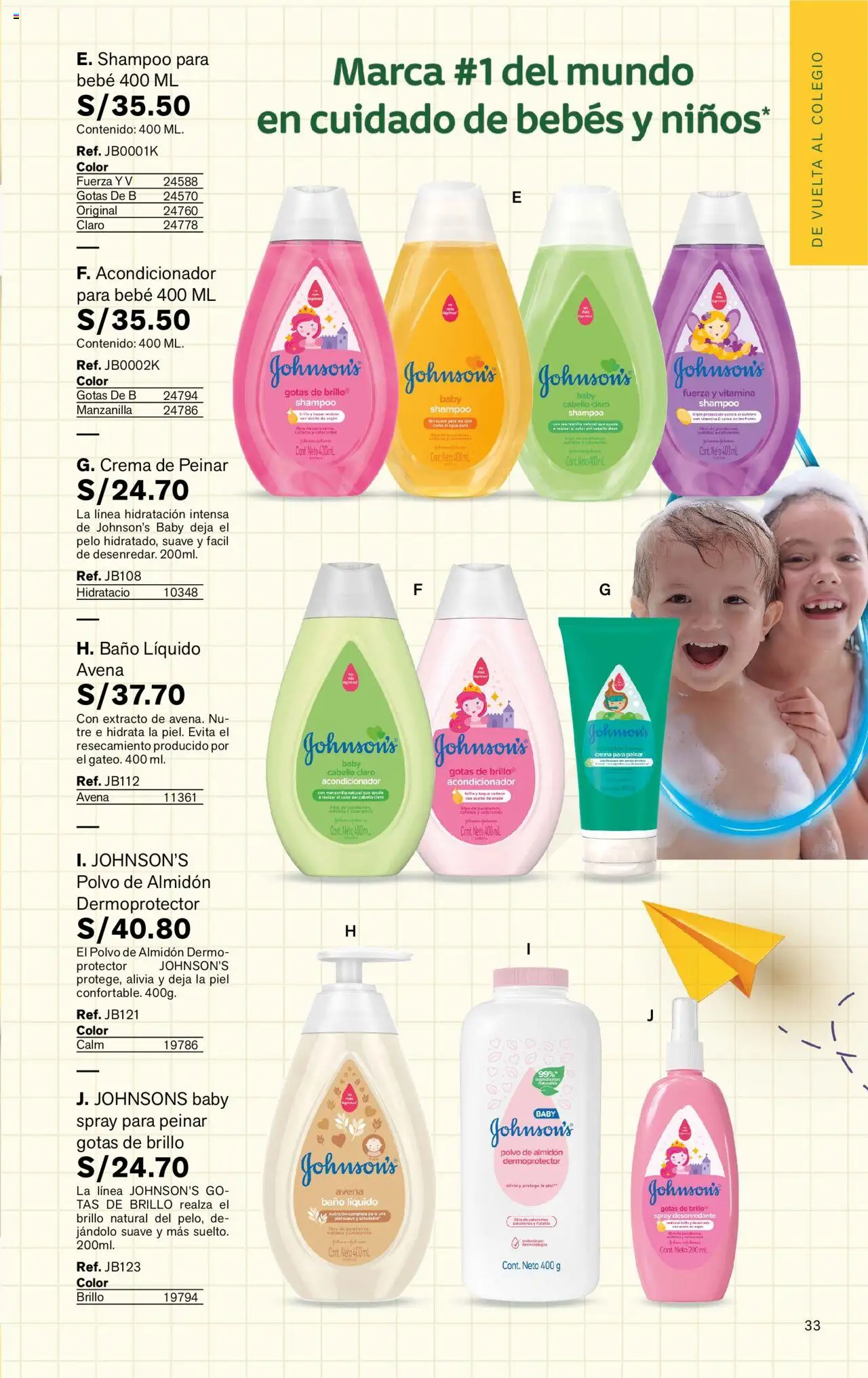Catálogo Leonisa válido desde 24.06.2025 | Página: 33 | Productos: Shampoo, Acondicionador, Avena, Polvo