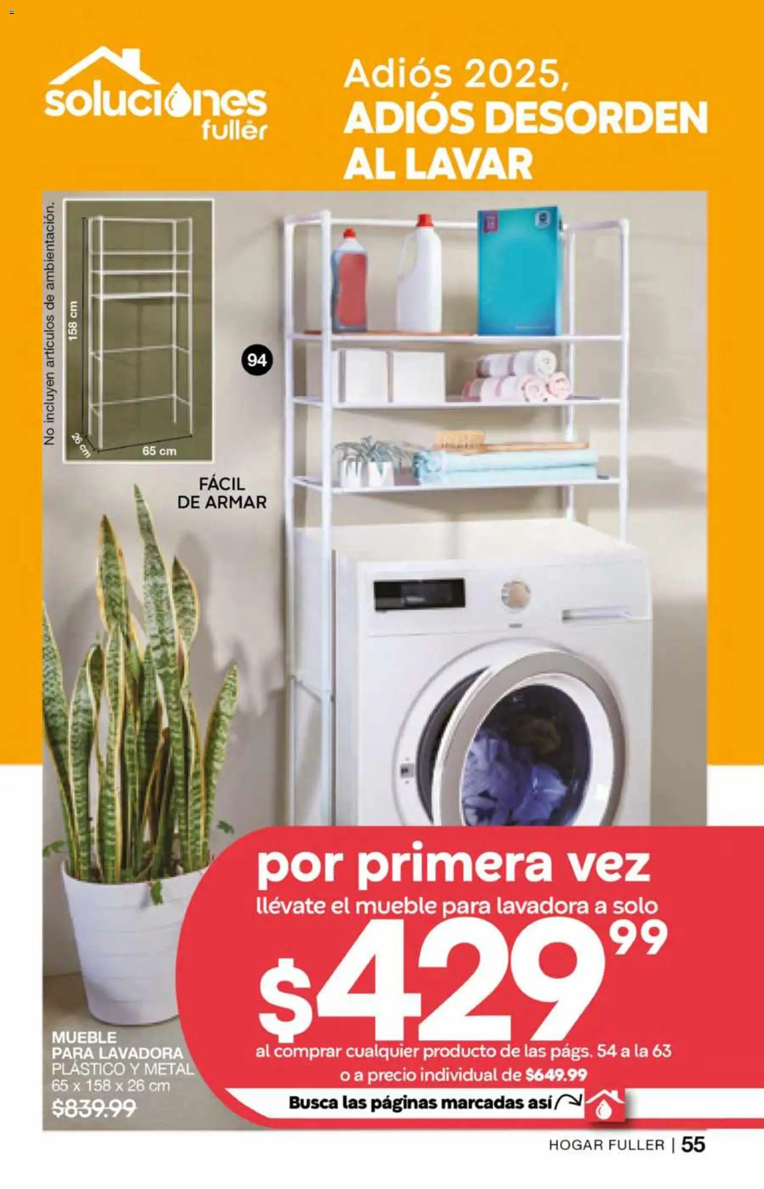 Nuevas ofertas de Fuller válidas en toda la República Mexicana desde el 26.11.2025. ¡Encuentra las mejores ofertas en Fuller campaña 17 2025! | Página: 57 | Productos: Lavadora