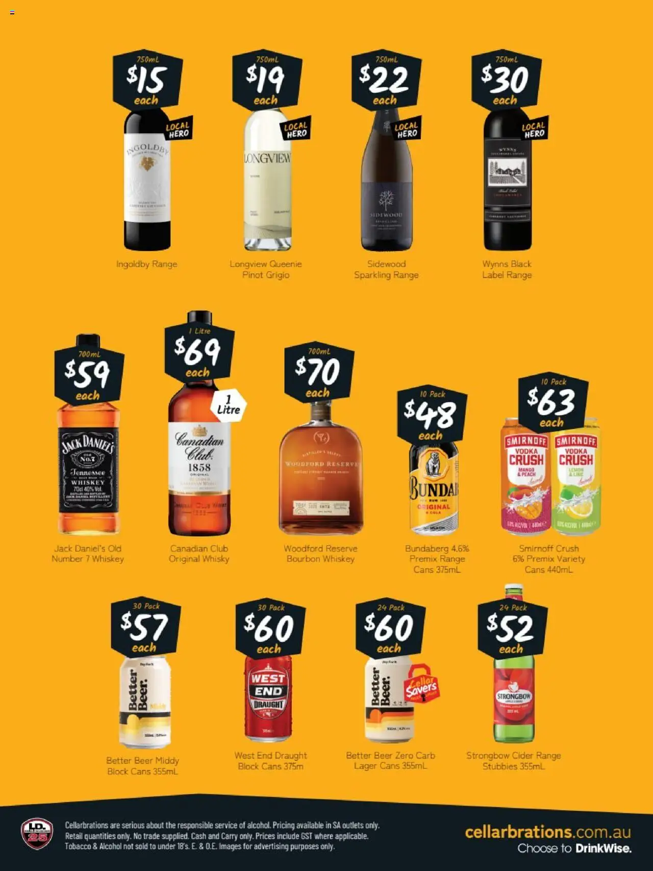 Cellarbrations catalogue - valid from 20.10.2025 | Page: 3 | Products: Beer, Bourbon, Lemon, Mango