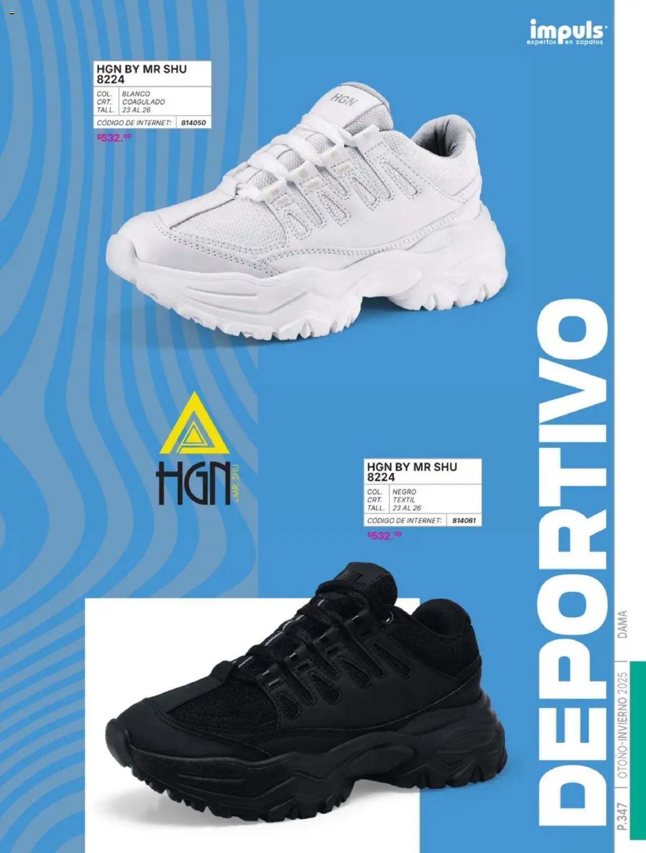 Nuevas ofertas de Impuls válidas en toda la República Mexicana desde el 07.07.2025. ¡Encuentra las mejores ofertas en Impuls catálogo Dama Otoño-Invierno 2025! | Página: 349 | Productos: Zapatos