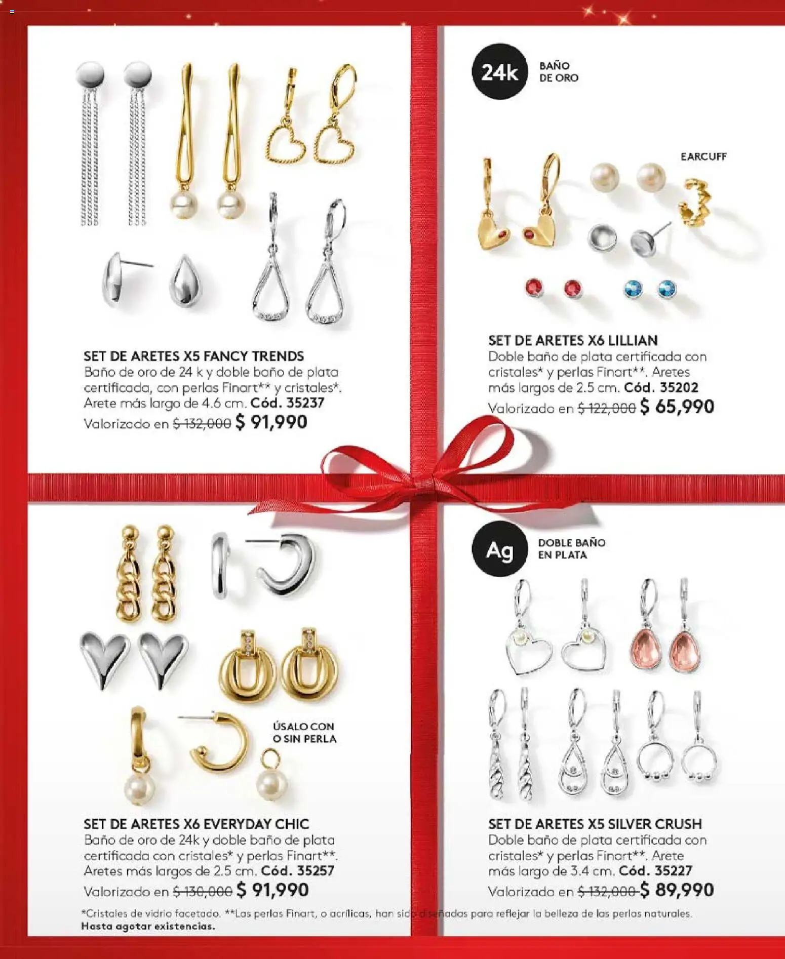 Ésika revista - valida desde el 03.11.2025 | Página: 90 | Productos: Aretes, Baño