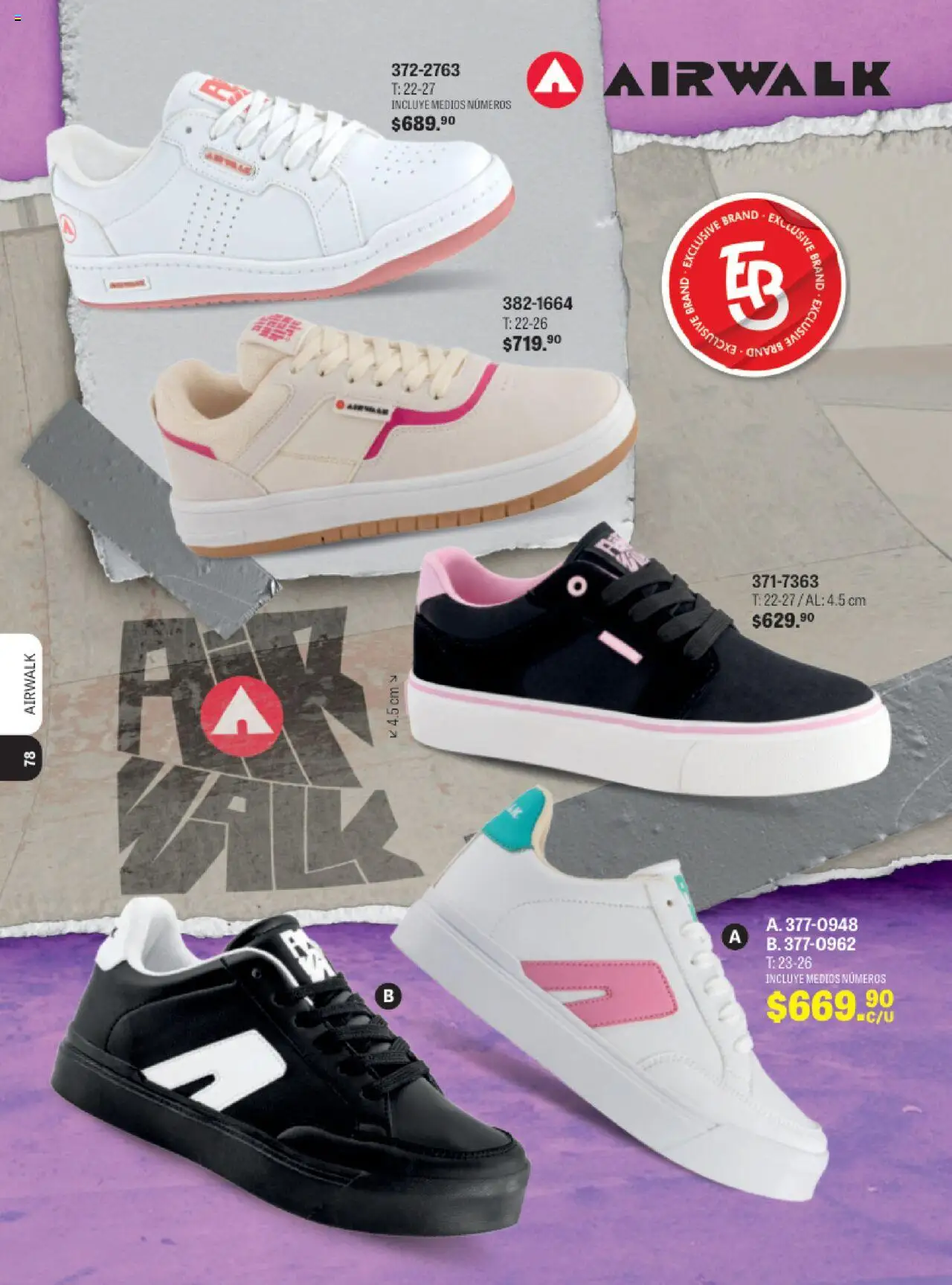 Nuevas ofertas de Andrea válidas en toda la República Mexicana desde el 13.08.2025. ¡Encuentra las mejores ofertas en Andrea - Catálogo Andrea Sport! | Página: 75