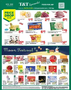 Preview of T&T Supermarket flyer - AB from shop T&T Supermarket valid from 19.09.2025