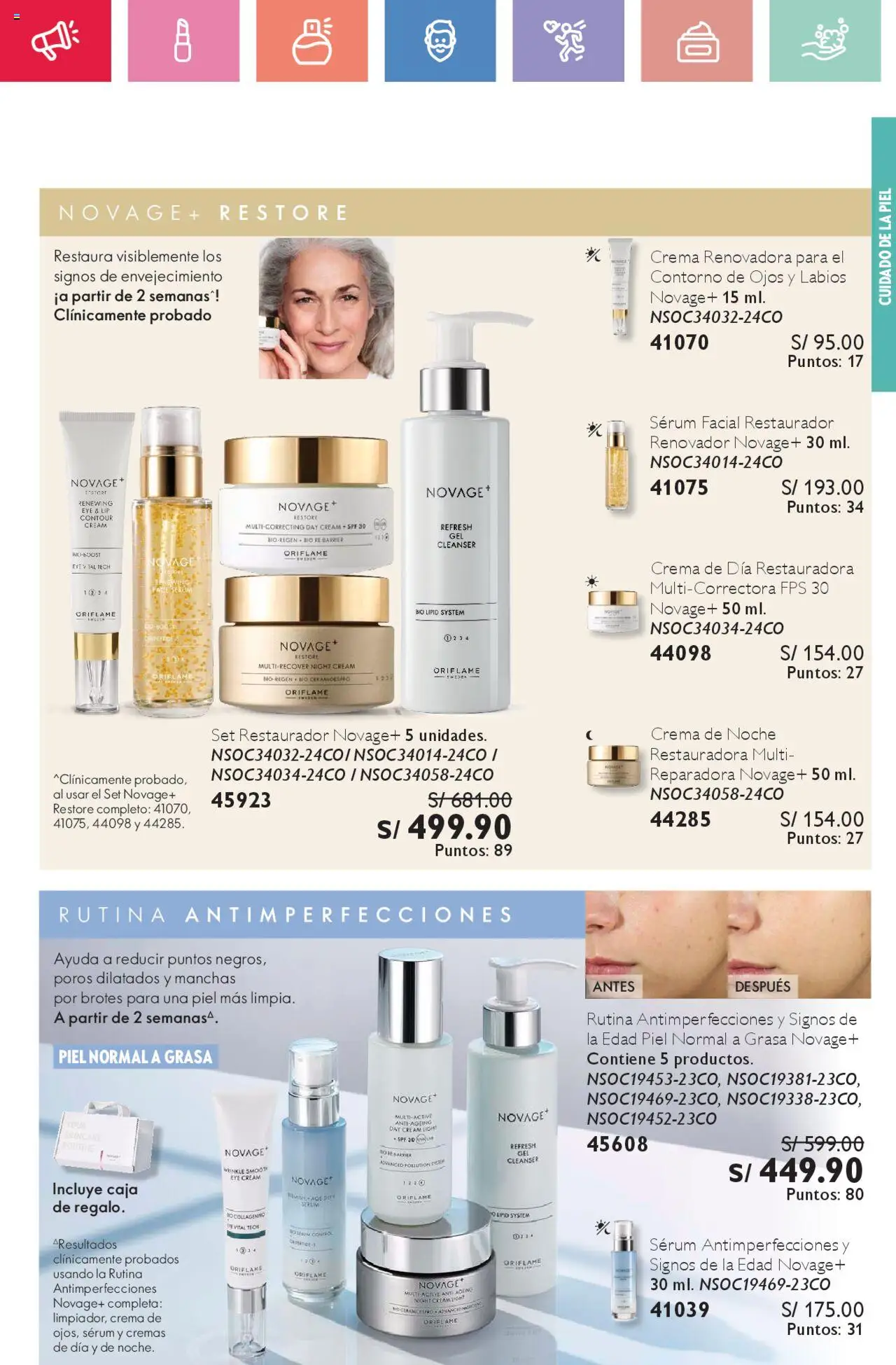 Catálogo Oriflame válido desde 02.08.2025 | Página: 45 | Productos: Caja, Té, Crema