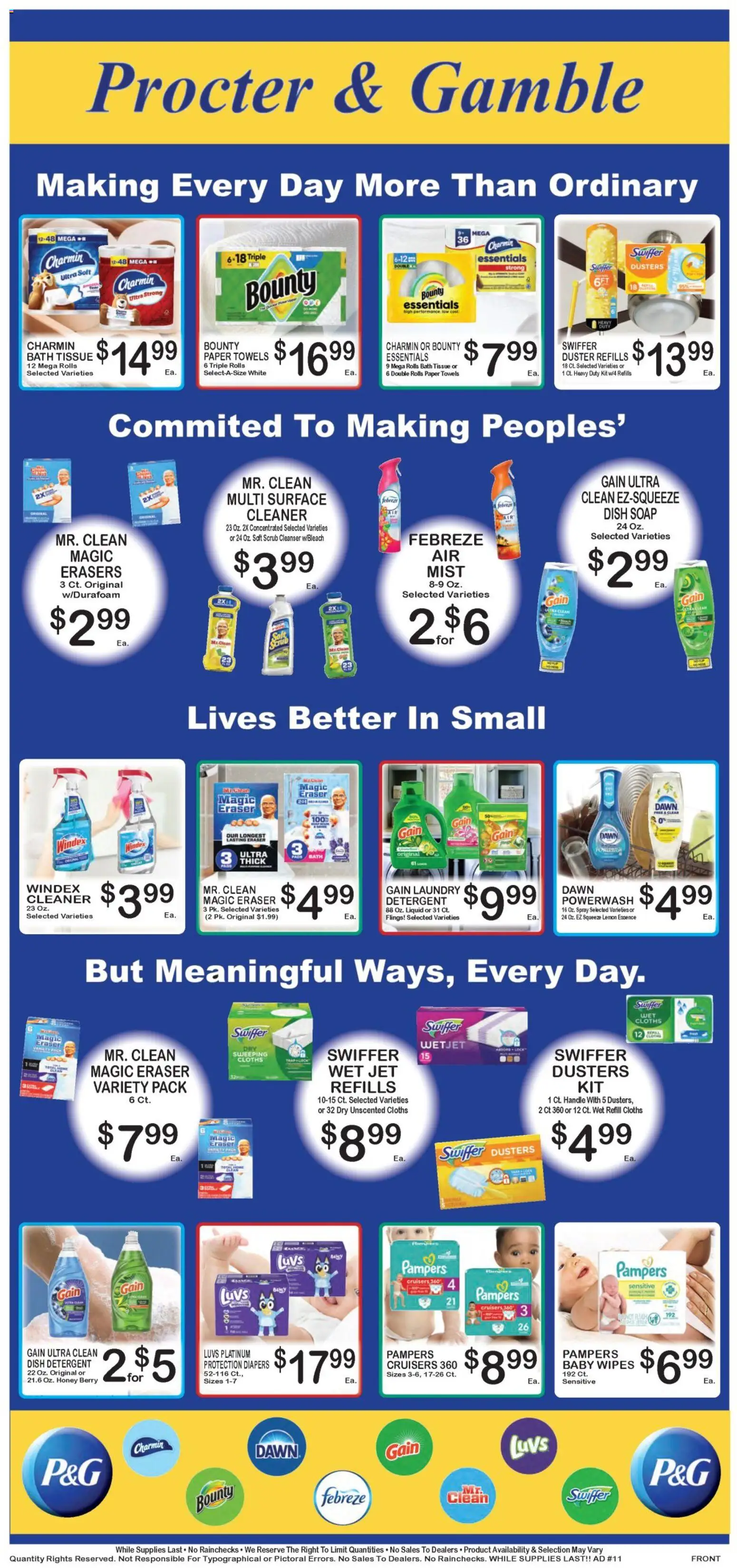 Foodland Weekly Ad - valid from 10.03.2026 | Page: 6 | Products: Eraser, Soap, Detergent, Lemon
