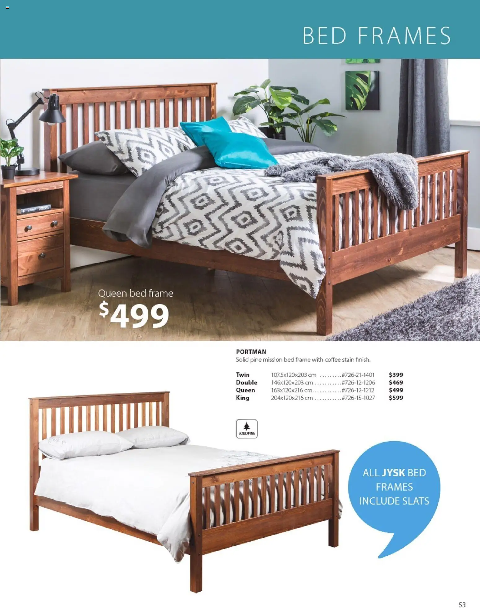 JYSK flyer valid from 01.01.2026 | Page: 53 | Products: Bed, Coffee