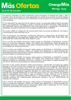 Vista previa Punto Mayorista catálogo válido desde el 23.10.2025 | Página: 13 | Productos: Caso, Banco, Sobre