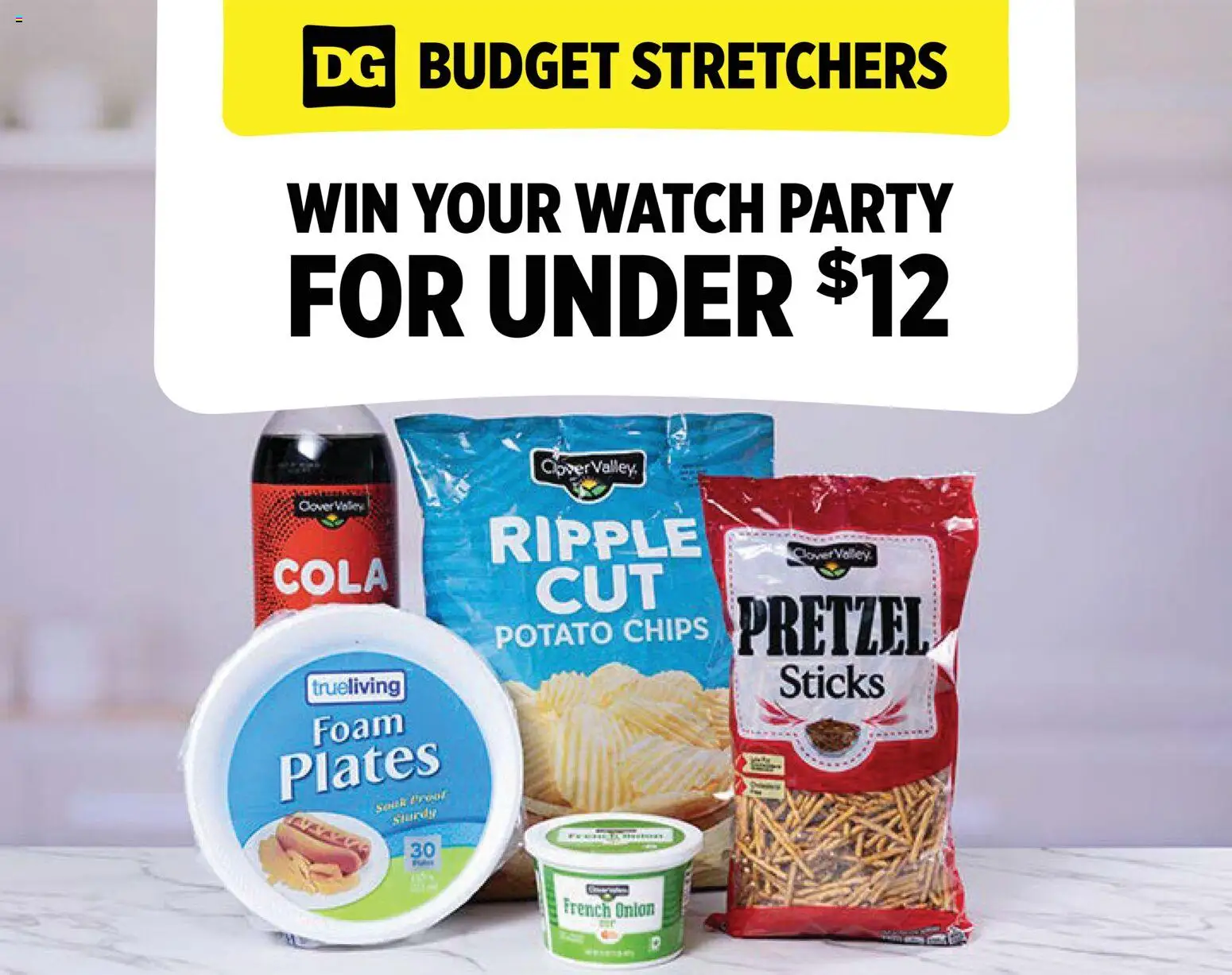 Dollar General Weekly Ad - valid from 25.01.2026 | Page: 4 | Products: Chips, Watch, Onion
