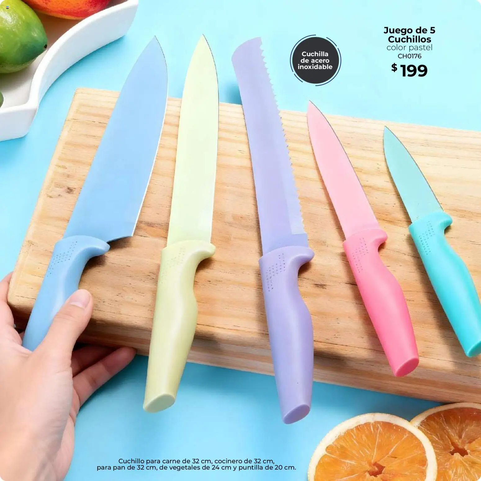 Nuevas ofertas de Colchas Concord válidas en toda la República Mexicana desde el 01.11.2025. ¡Encuentra las mejores ofertas en Colchas Concord catálogo Home! | Página: 27 | Productos: Pan, Pastel, Juego, Cuchillo