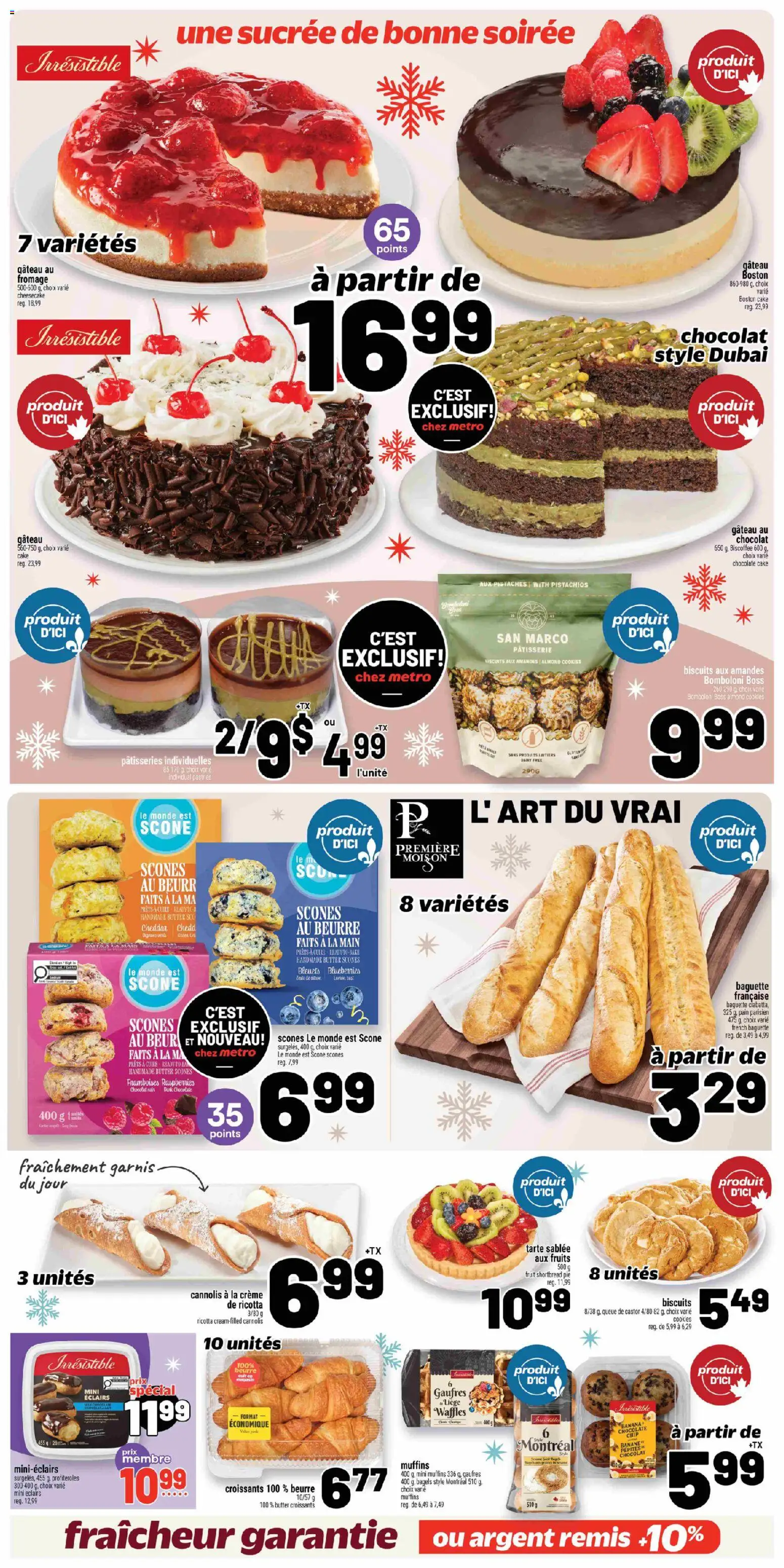 Metro flyer valid from 25.12.2025 | Page: 13 | Products: Cookies, Fan, Butter, Chocolate