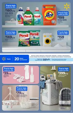 Vista previa de Walmart catálogo La paz de un hogar limpio y ordenado , nuevo folleto de la tienda, válido en México a partir del 26.12.2025 | Página: 3 | Productos: Detergente, Ropa, Tendedero, Polvo