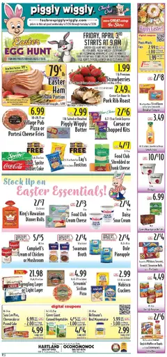 Preview of Piggly Wiggly weekly ads valid from 01.04.2026