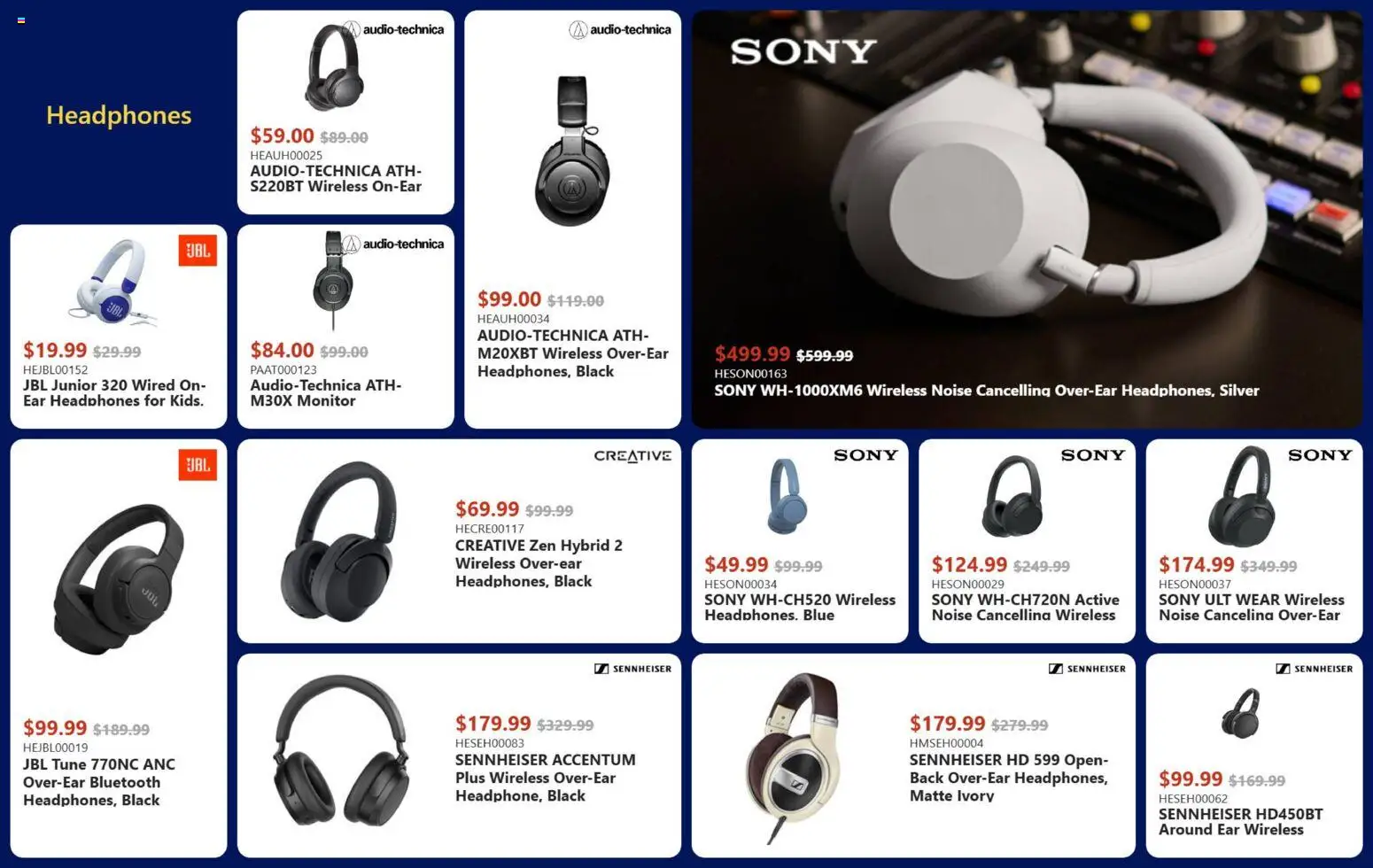 Canada Computers flyer valid from 26.12.2025 | Page: 20 | Products: Monitor, Headphones