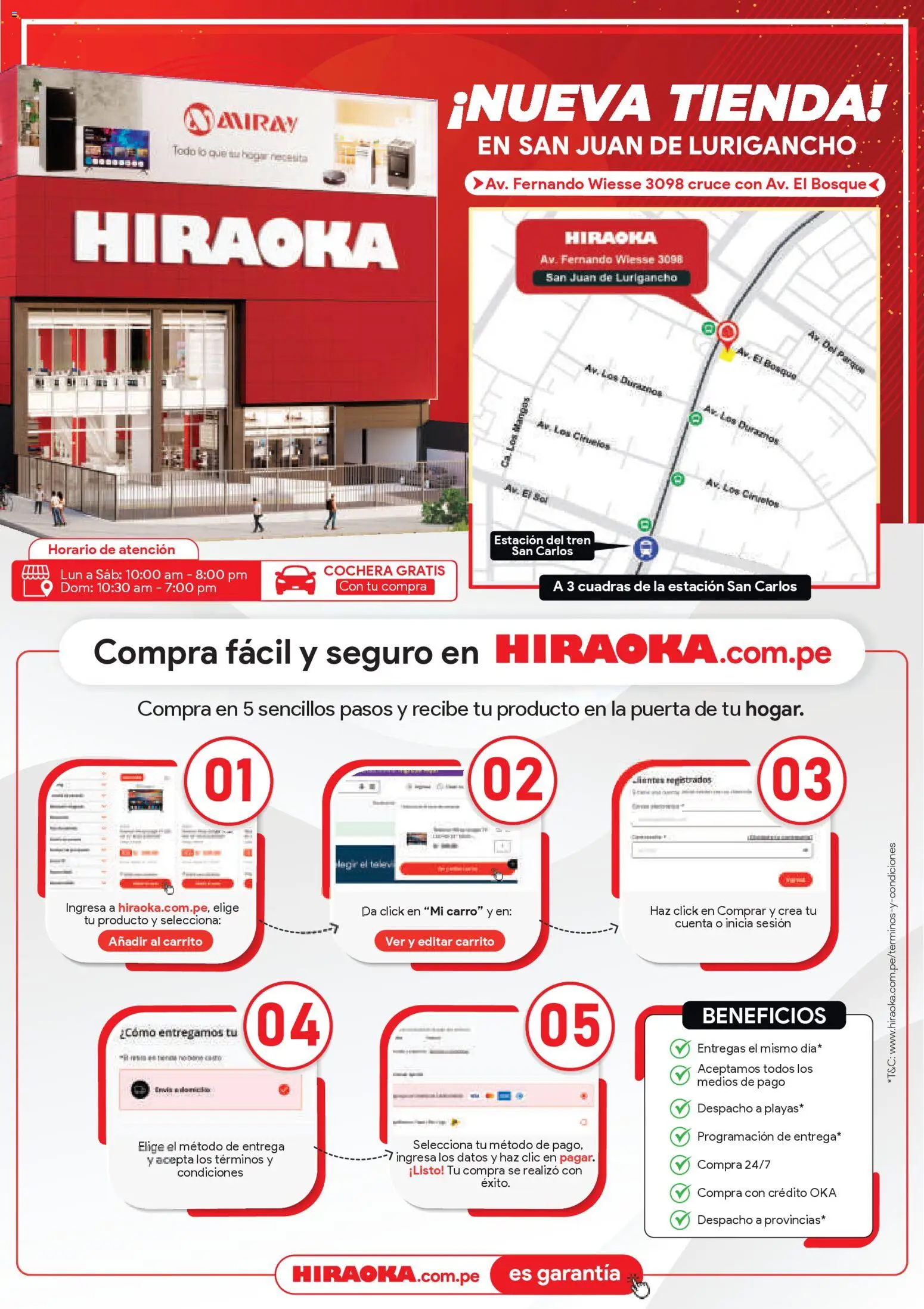 Hiraoka catálogo del 25/04 ✨ Ahorre a lo grande con los folletos en línea! | Perú